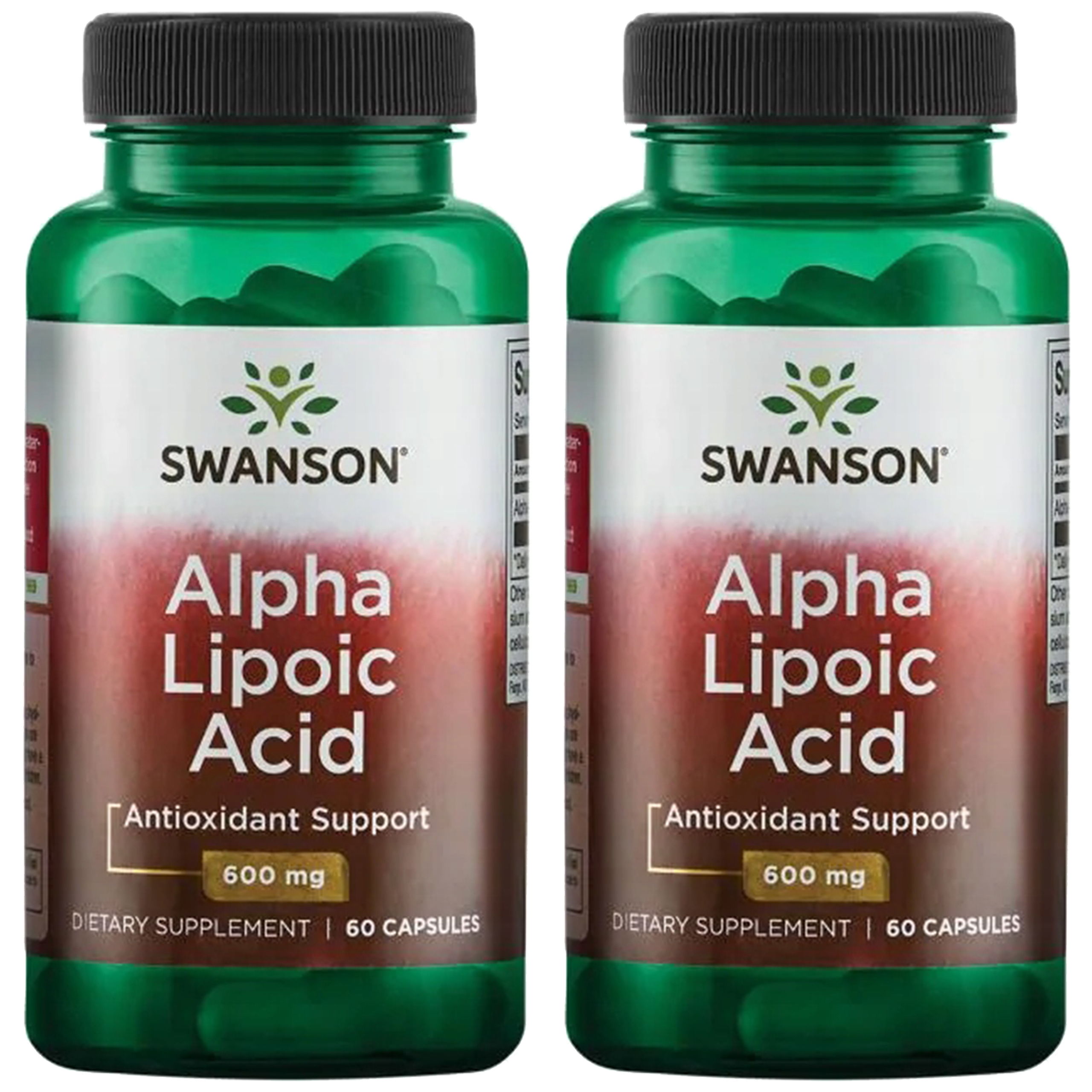 SWANSON Alpha Lipoic Acid 600mg - 2x 60caps