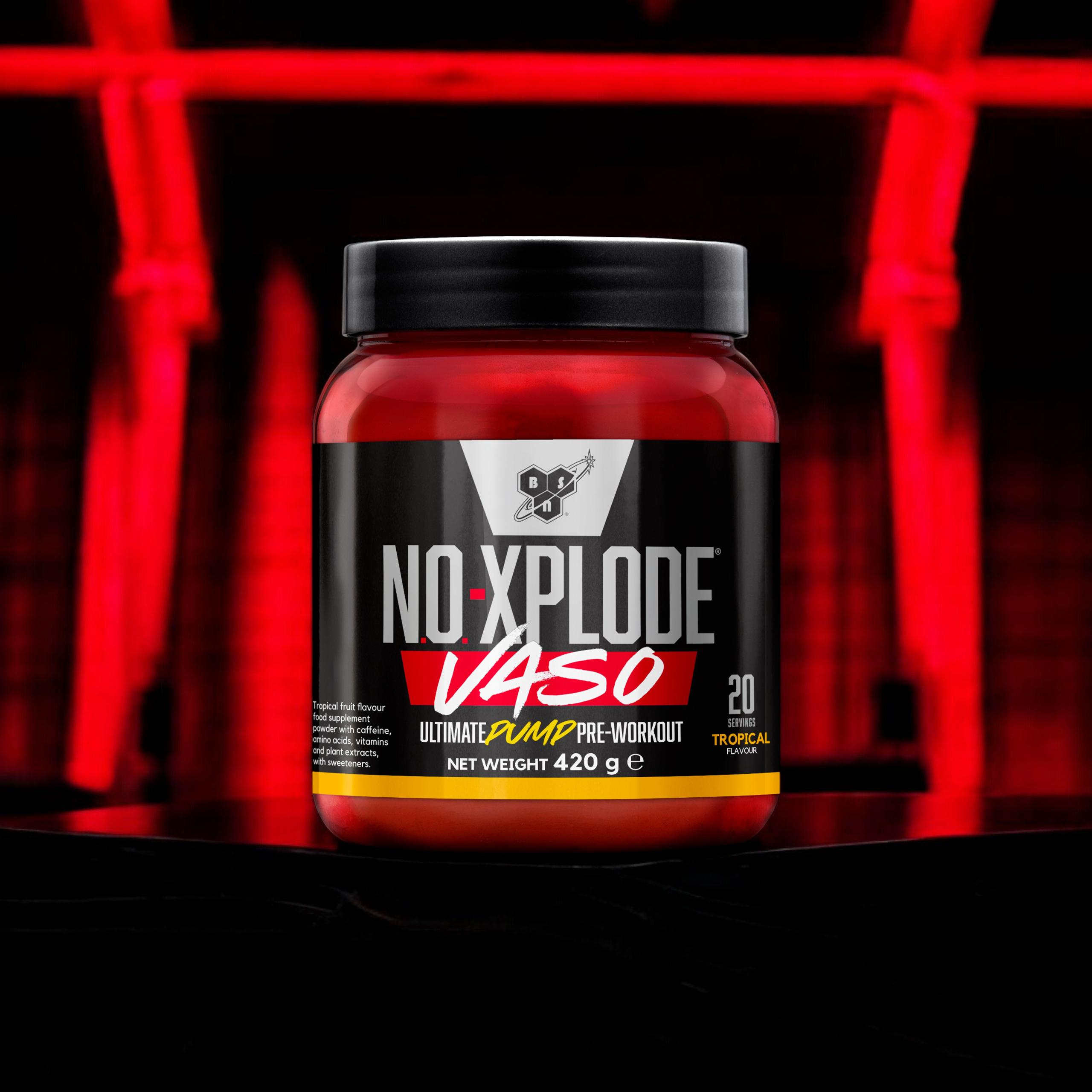BSN N.O. Xplode Vaso - 3x 420g