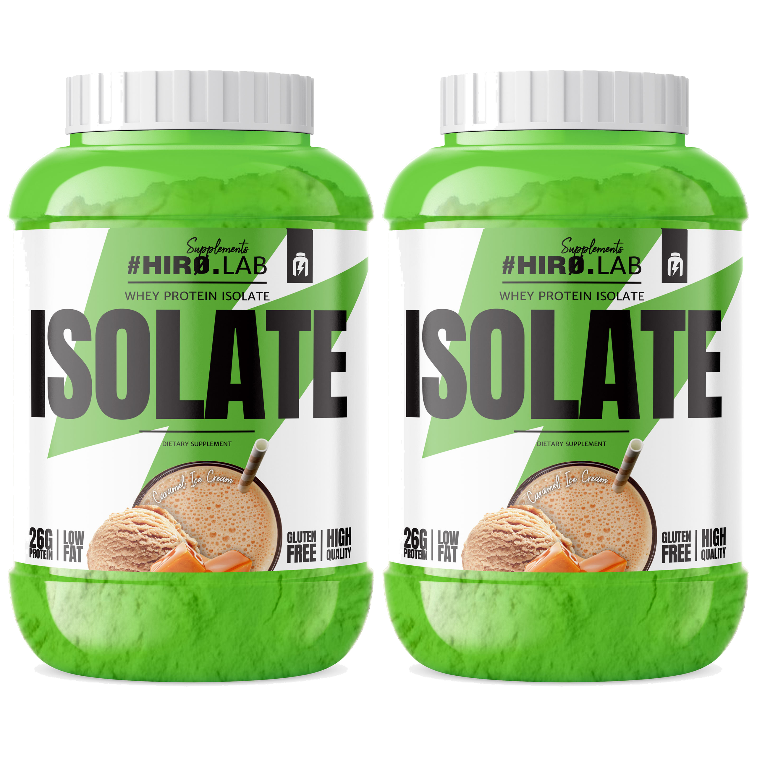 HIRO.LAB Whey Protein Isolate - 2x 1800g