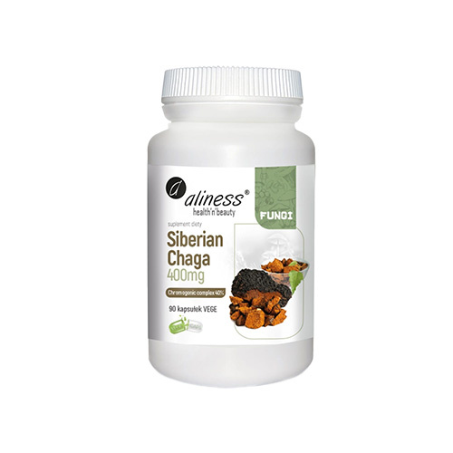 ALINESS - Chaga 400mg - 90vegan capsules