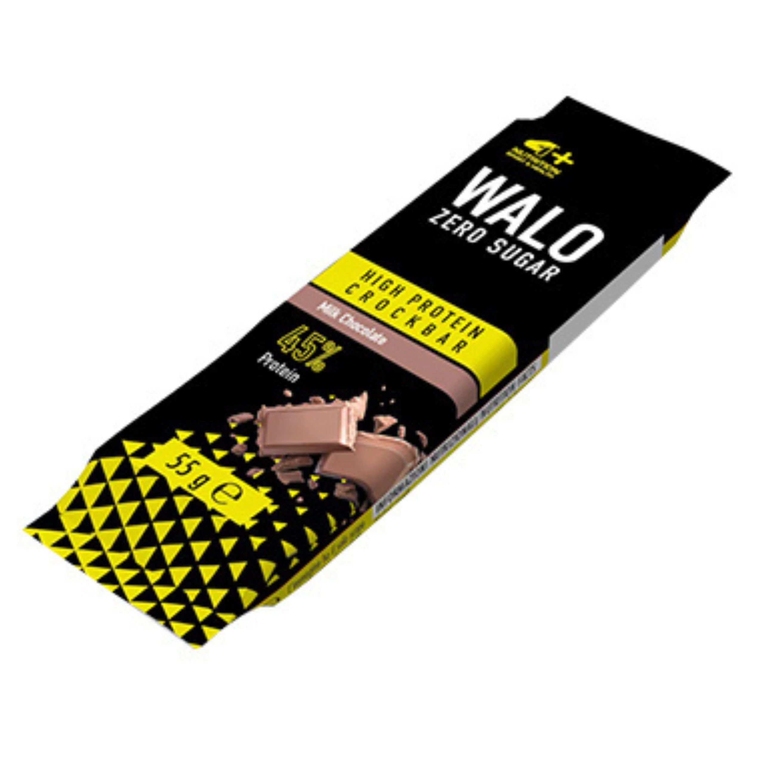 4+ NUTRITION - Walo ZeroSugar CrockBar HP 45% - 20x 3x 55g