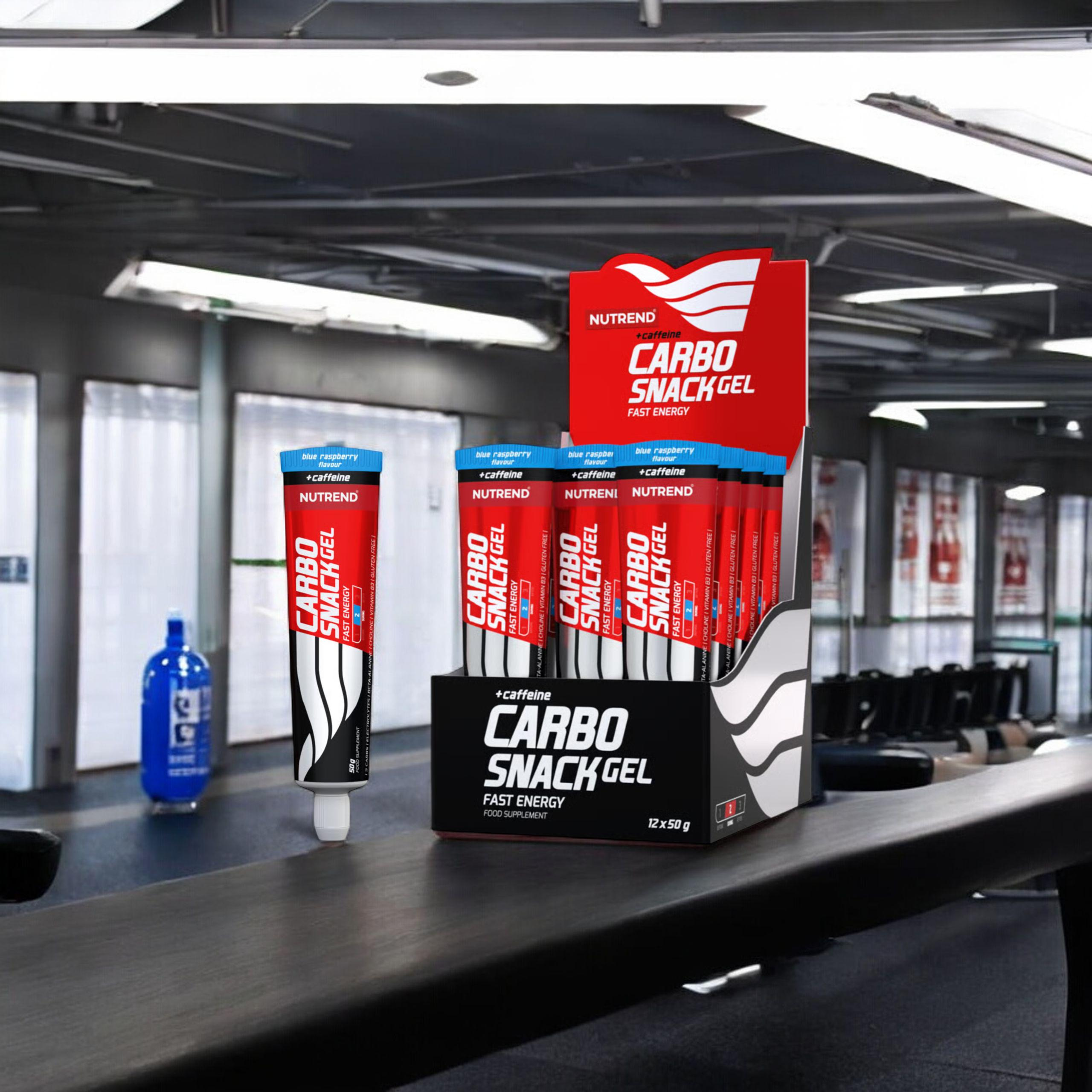 NUTREND - Carbosnack with Caffeine - 12x 50g