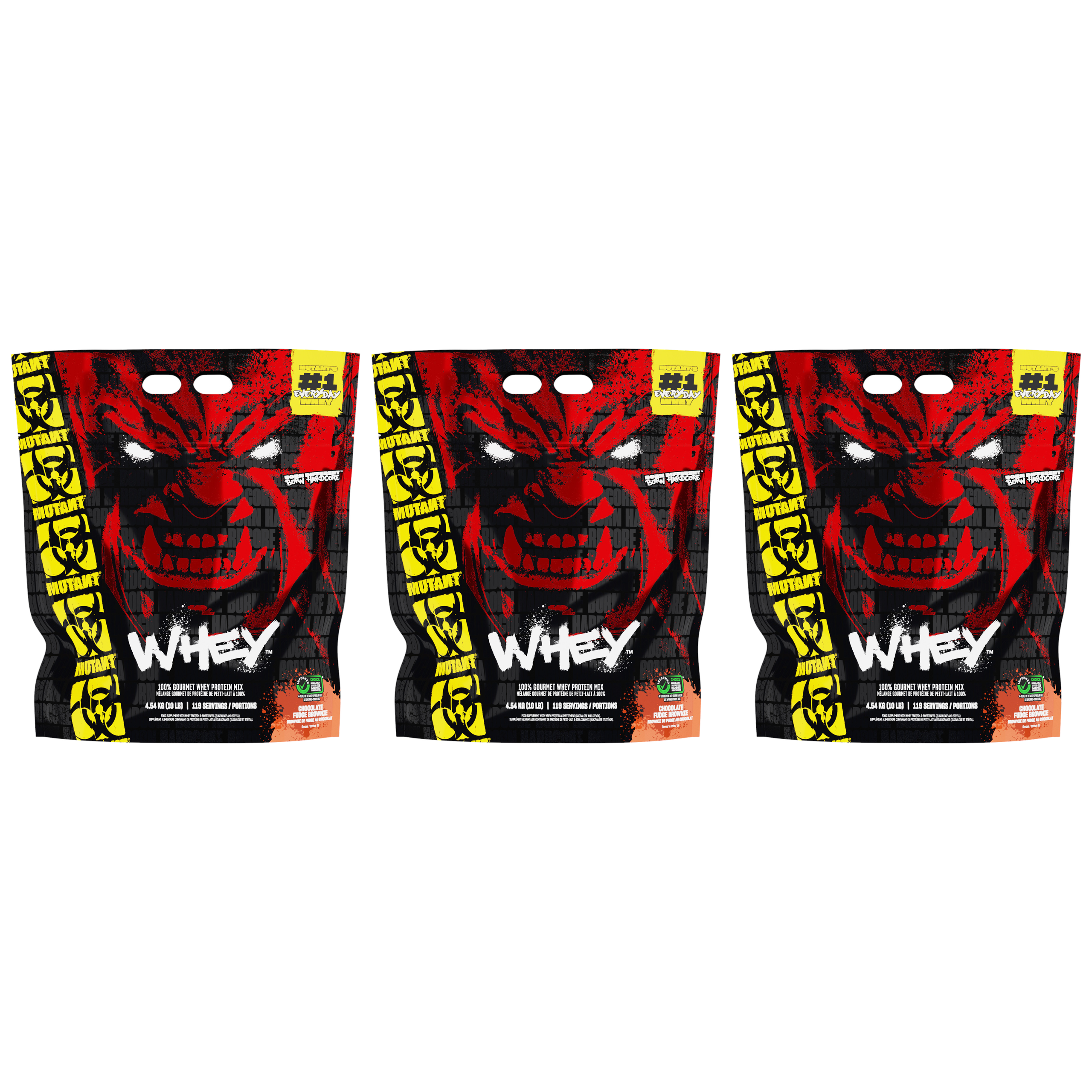 MUTANT Mutant Whey - 3x 4540g