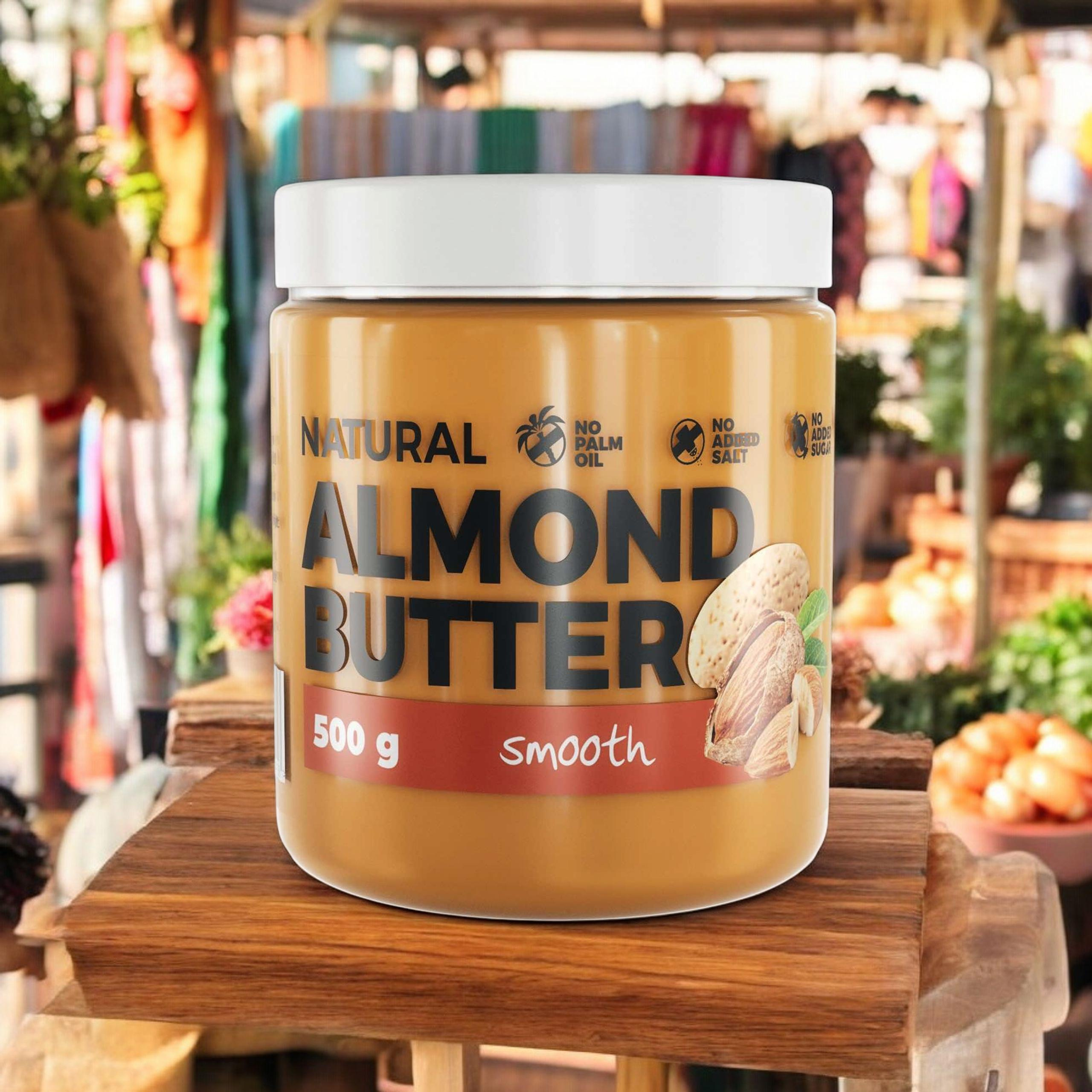 7 NUTRITION Natural Almond Butter - 2x 500g