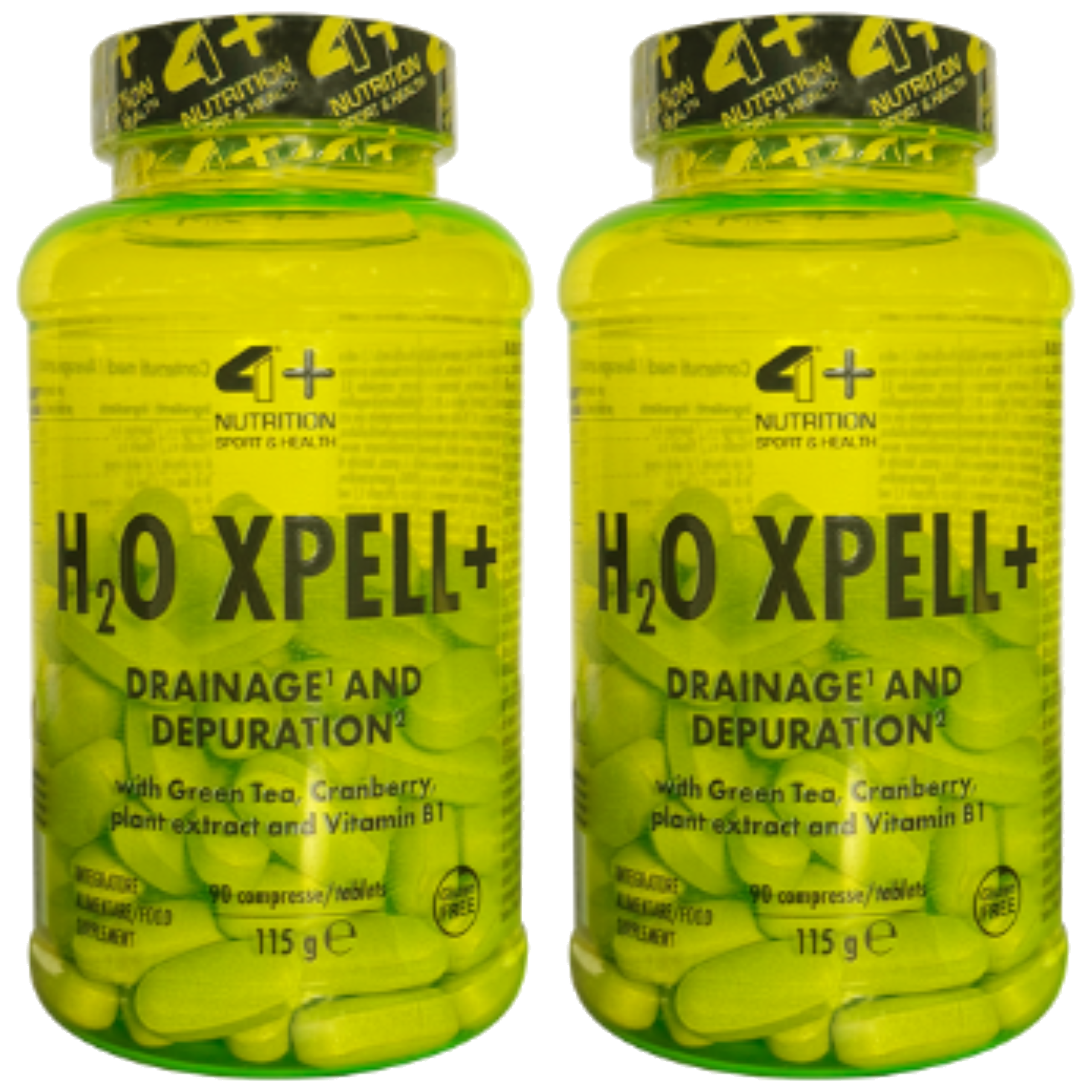 4+ NUTRITION H2O Xpell+ - 2x 90tabs.