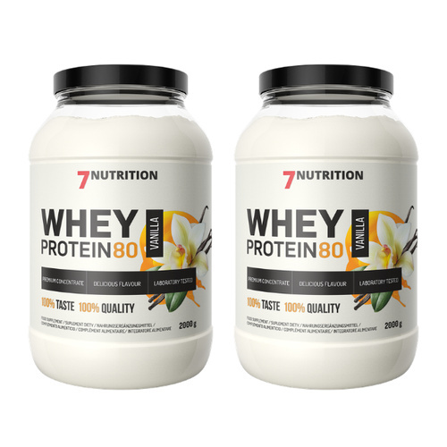 7 NUTRITION Whey Protein 80 - 2x 2000g
