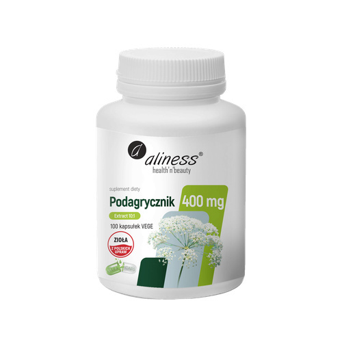 ALINESS - Podagrycznik Ekstrakt 10:1 400mg - 100vcaps.