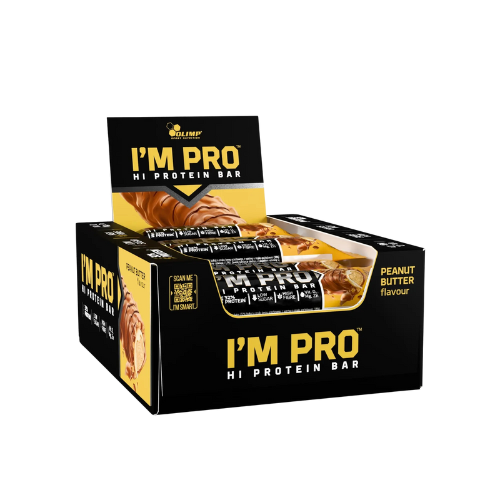 OLIMP - Im PRO Protein Bar - 15x 40g - Peanut Butter - WYPRZEDAŻ - 21-04