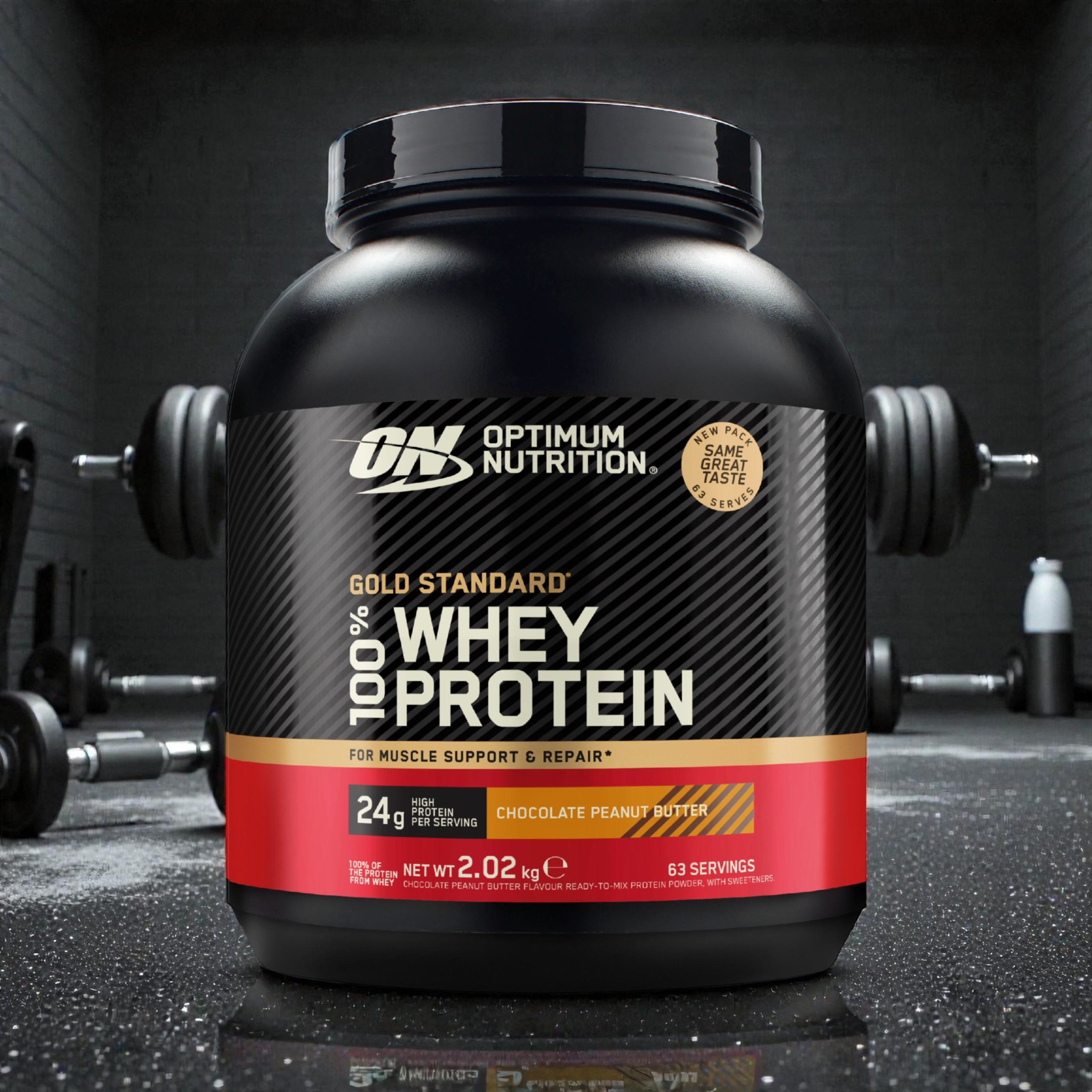 OPTIMUM NUTRITION Whey Gold Standard - 2x 2020g
