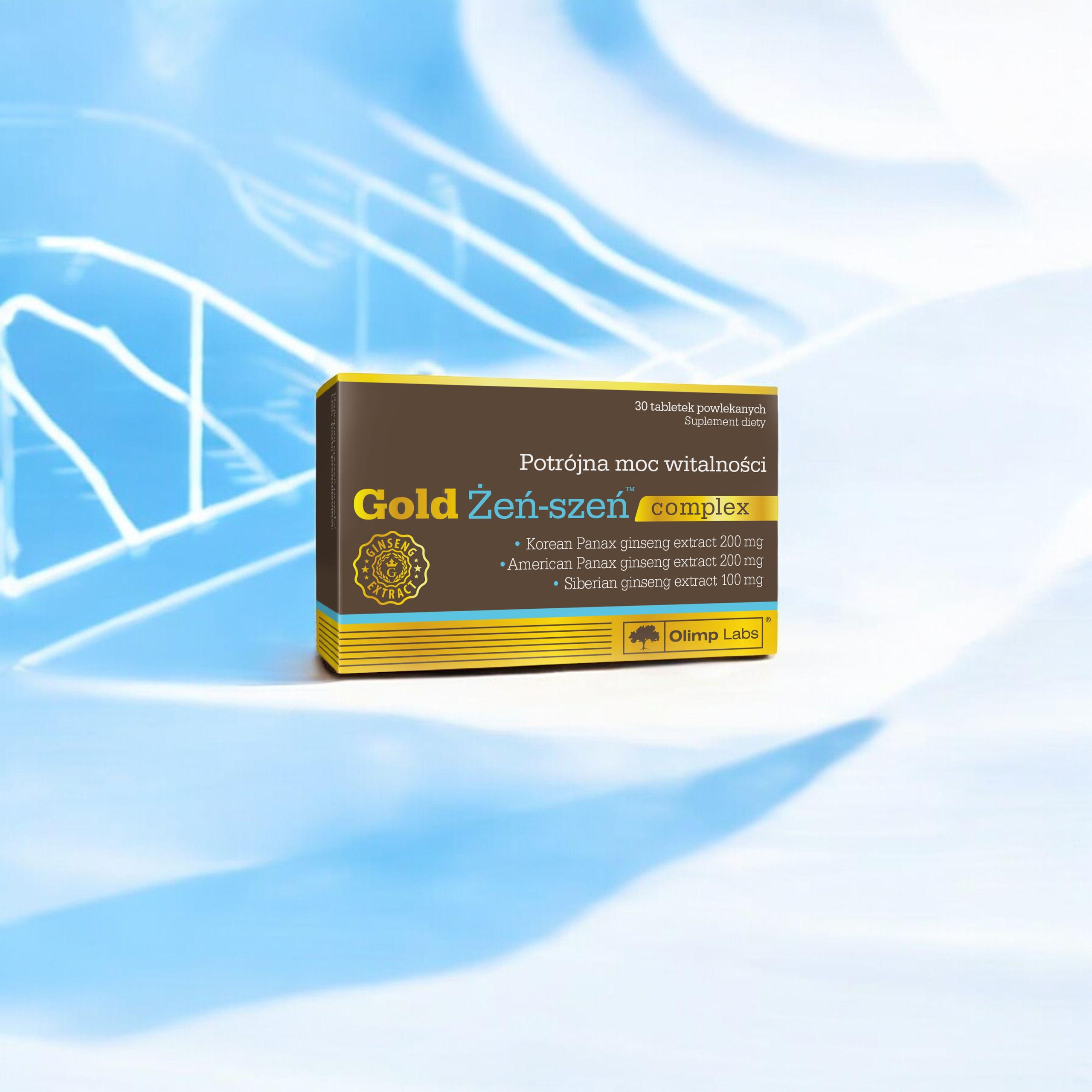 OLIMP Gold Żeń-Szeń Complex - 3x 30tabs