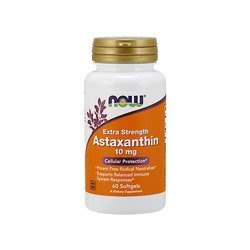 NOW Astaxanthin 10mg - 60softgels (Extra Strength)