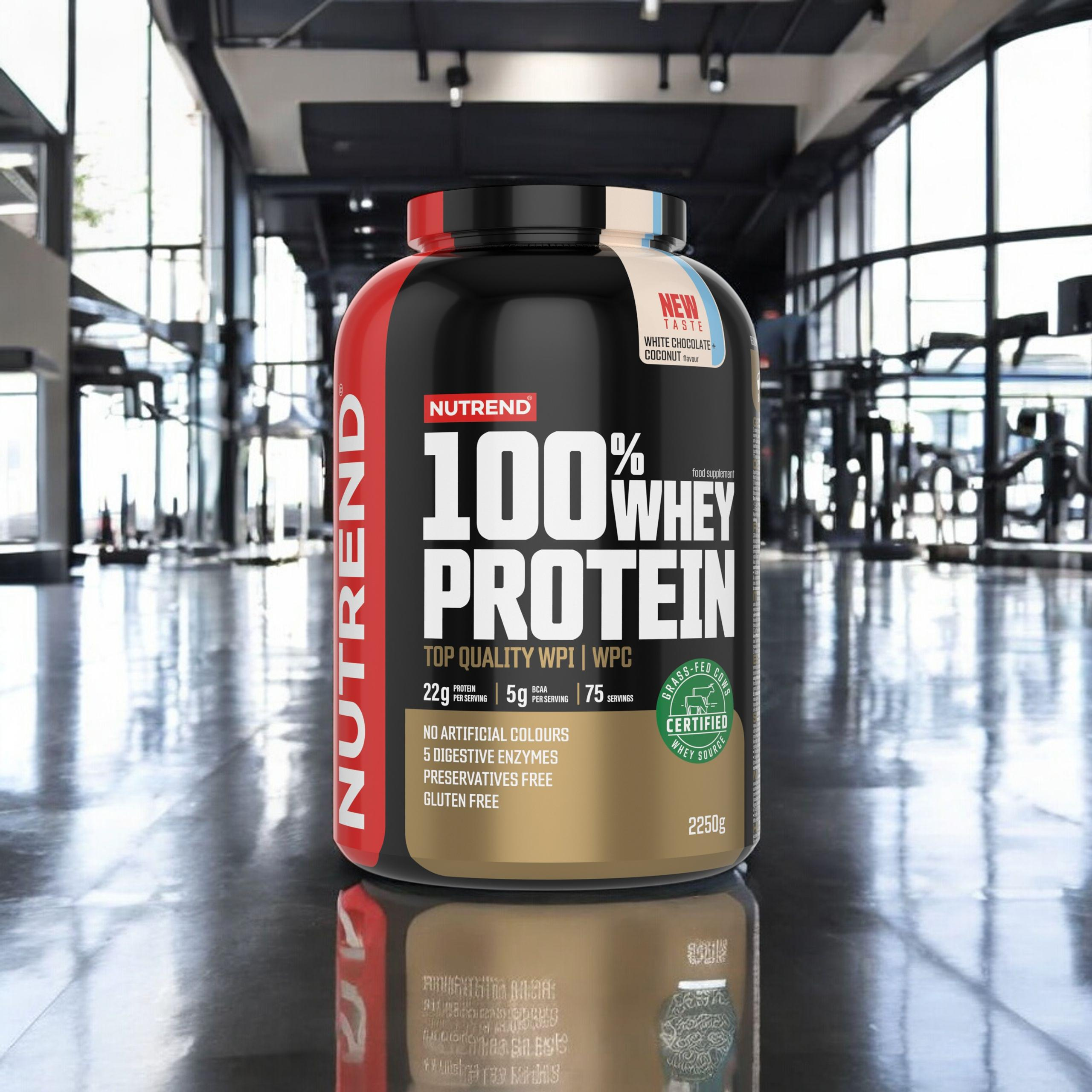 NUTREND 100% Whey Protein - 2x 2250g