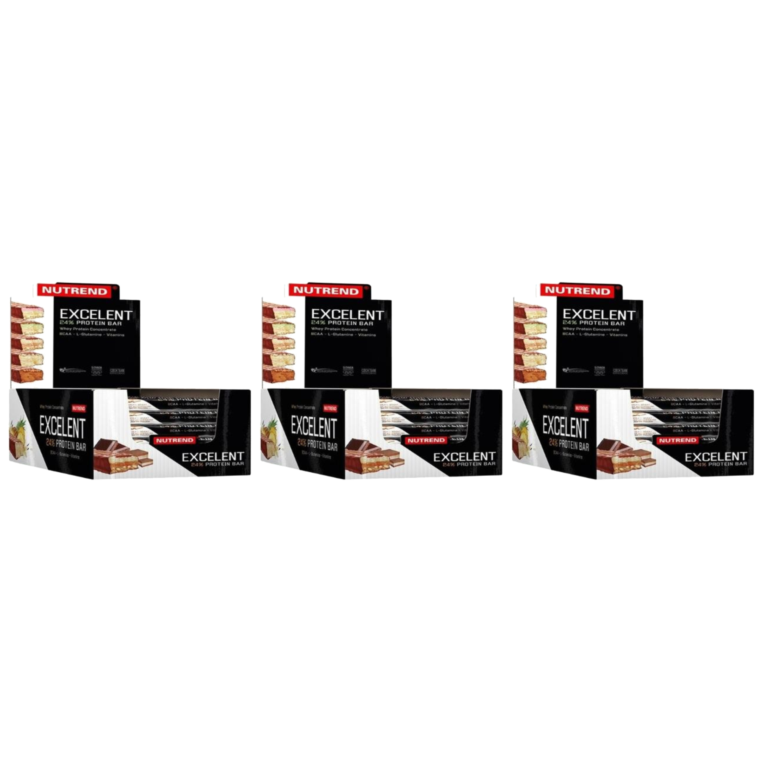 NUTREND - Excelent Protein Bar - 18x 3x 85g