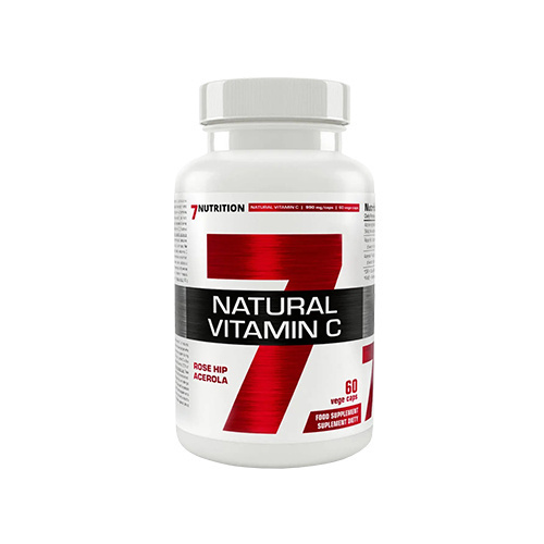 7 NUTRITION Natural Vitamin C - 2x 60vcaps