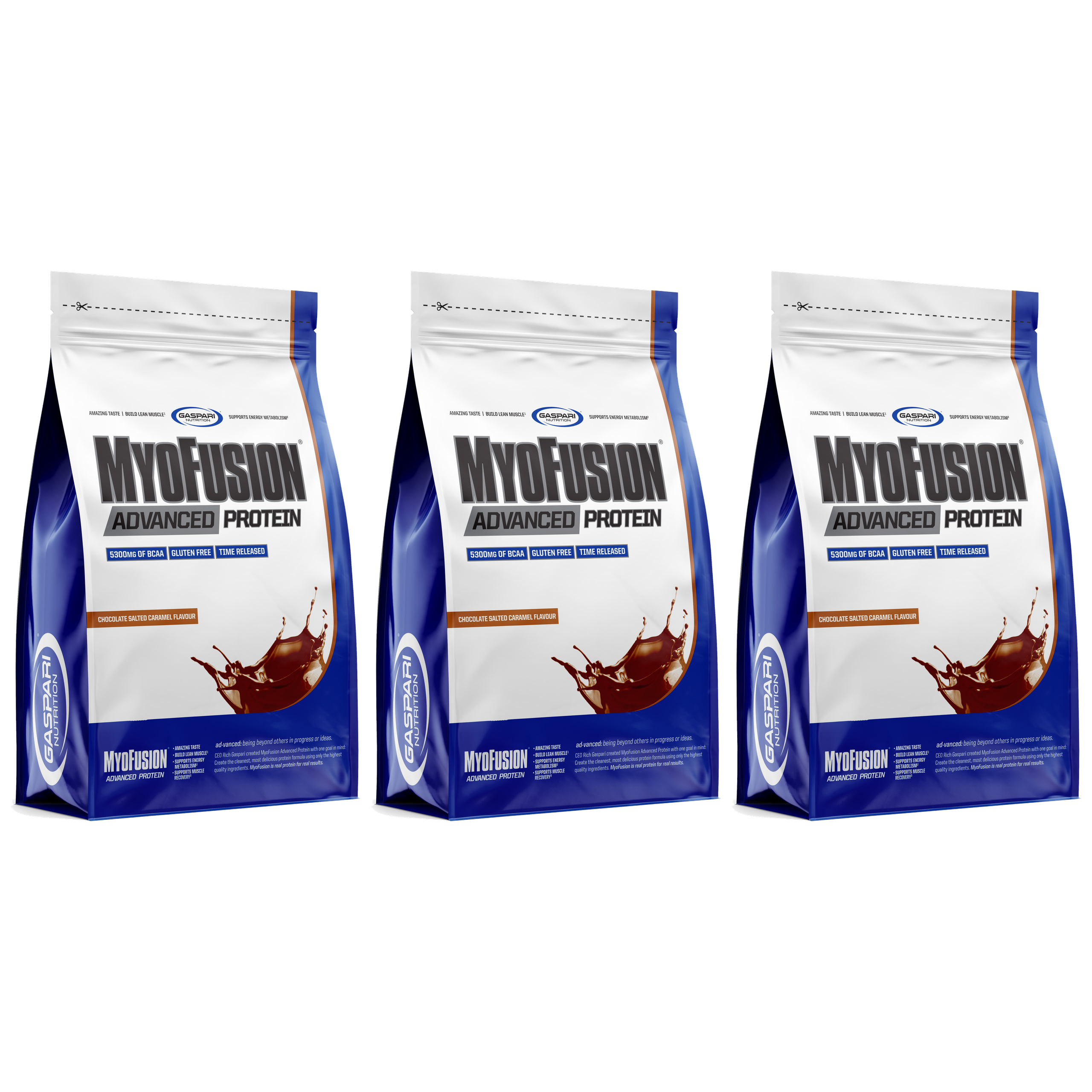 GASPARI NUTRITION Myofusion Advanced EU - 3x 500g