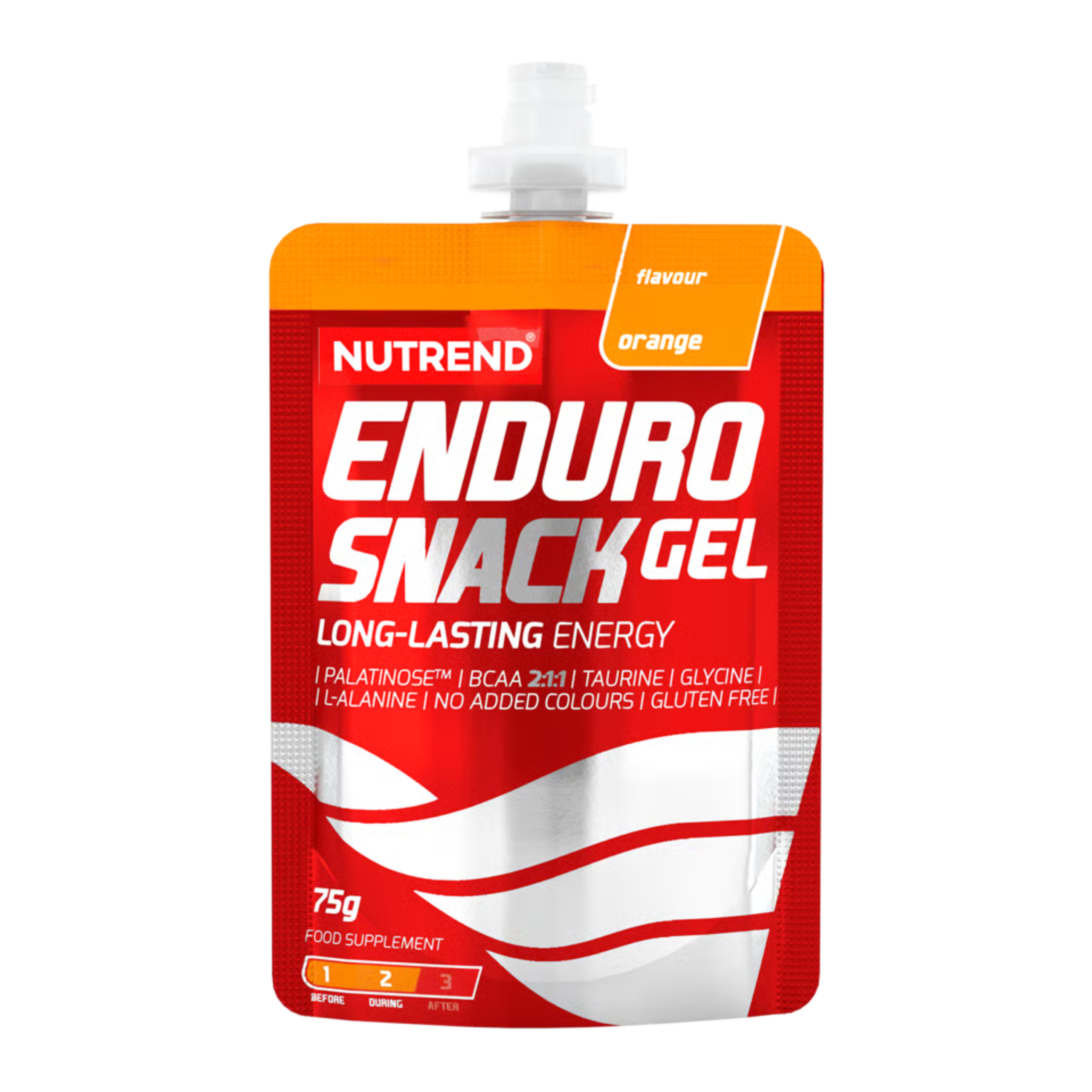 NUTREND - Endurosnack - 16x 75g - Orange - WYPRZEDAŻ - 12-06