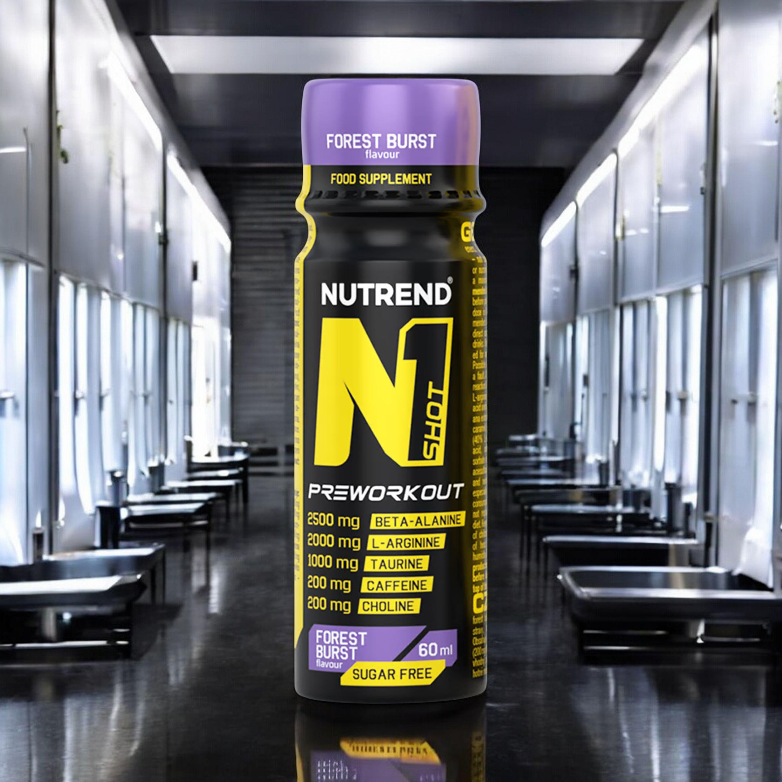 NUTREND N1 Shot PreWorkout - 3x 60ml