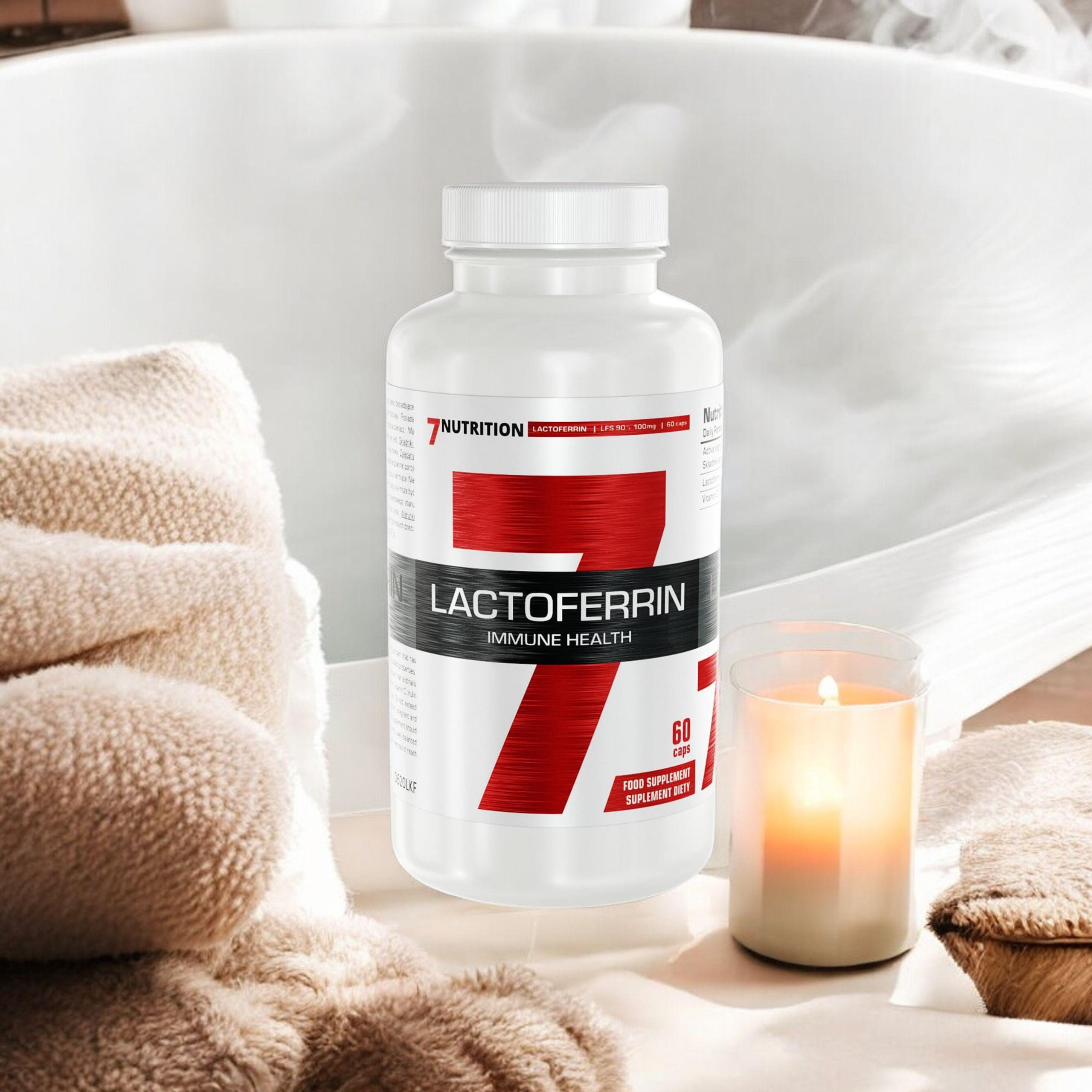 7 NUTRITION Lactoferrin 100mg - 3x 60caps