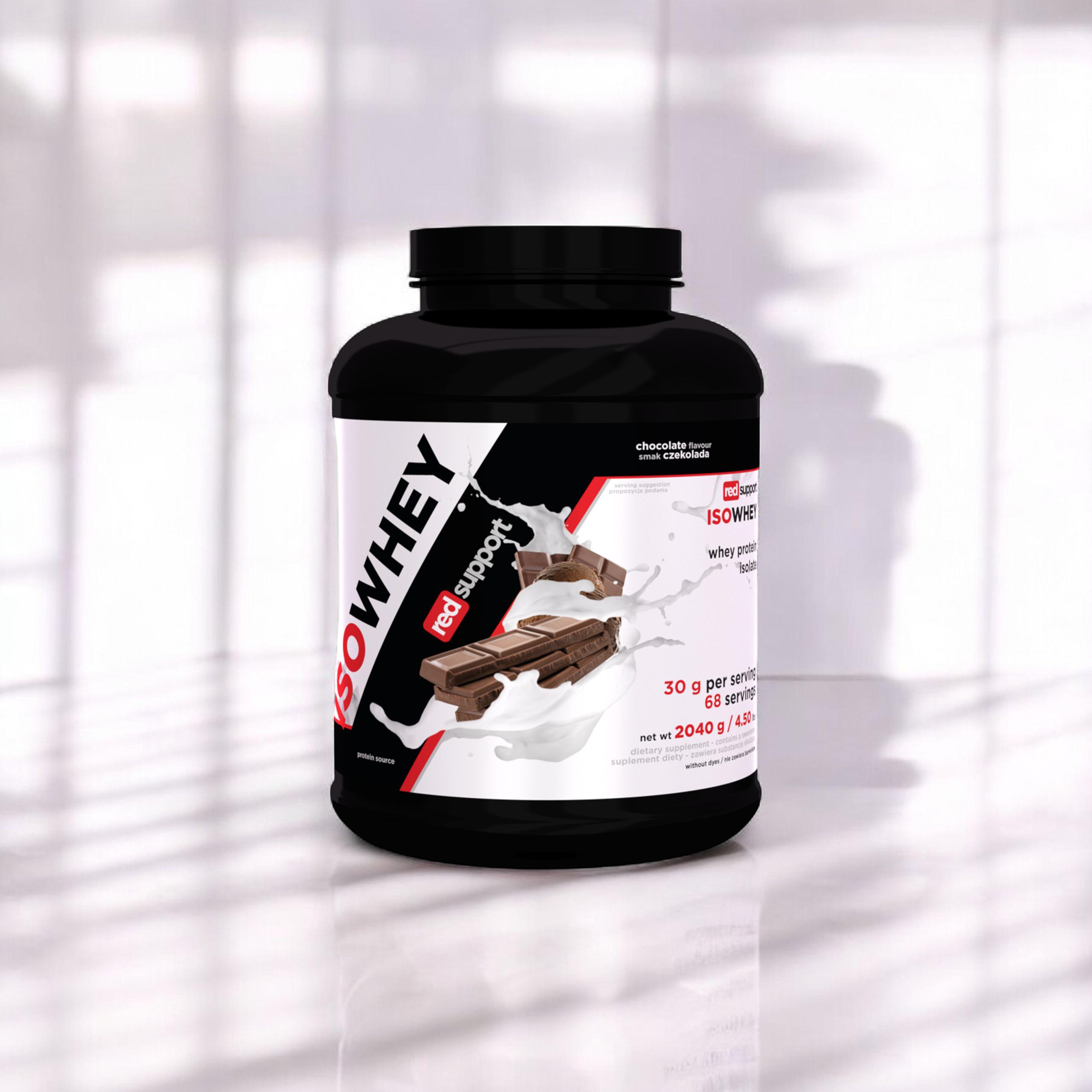 RED SUPPORT IsoWhey - 2x 2040g