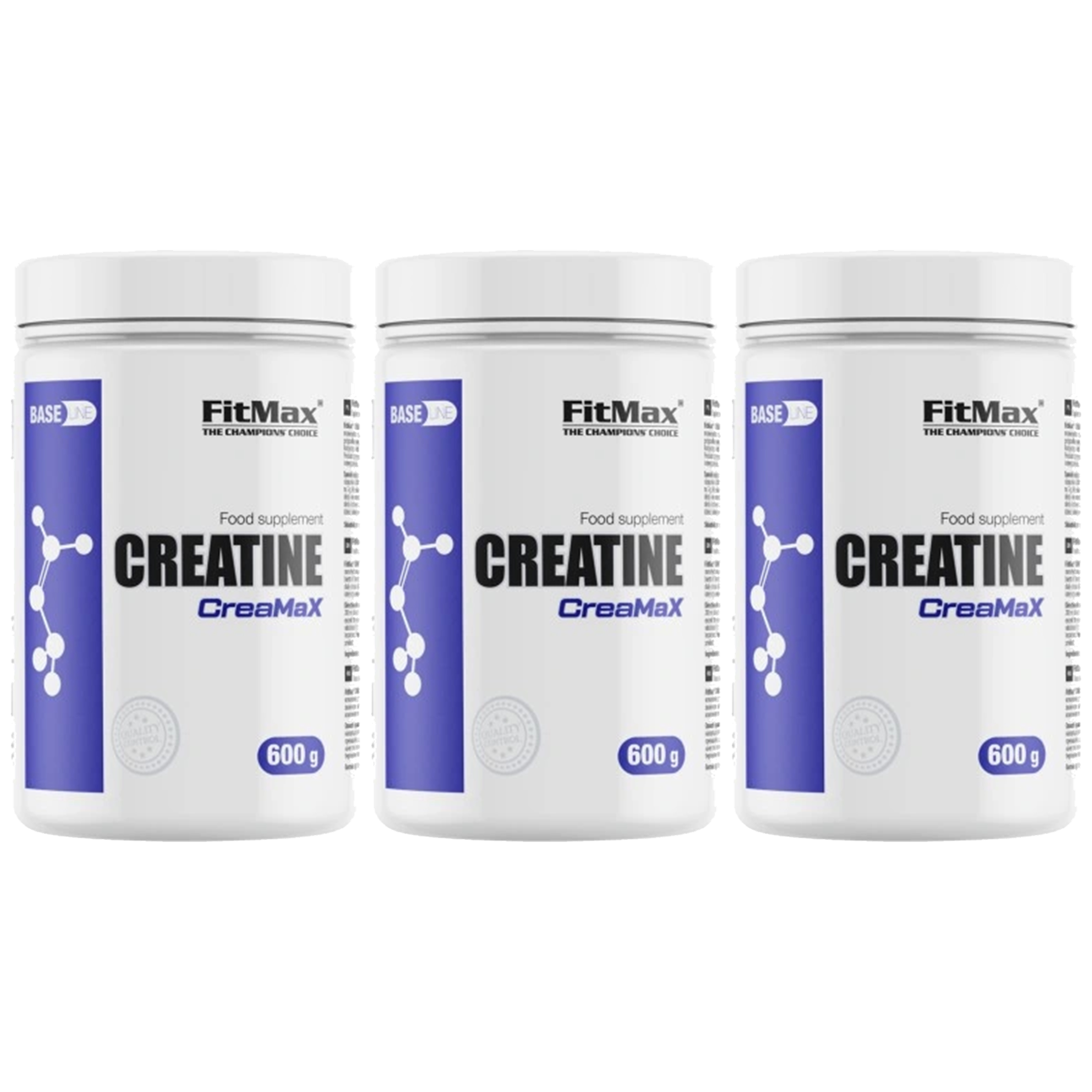 FITMAX Creatine CreaMax - 3x 600g