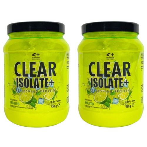4+ NUTRITION - Clear Isolate+ - 2x 450g - Mojito