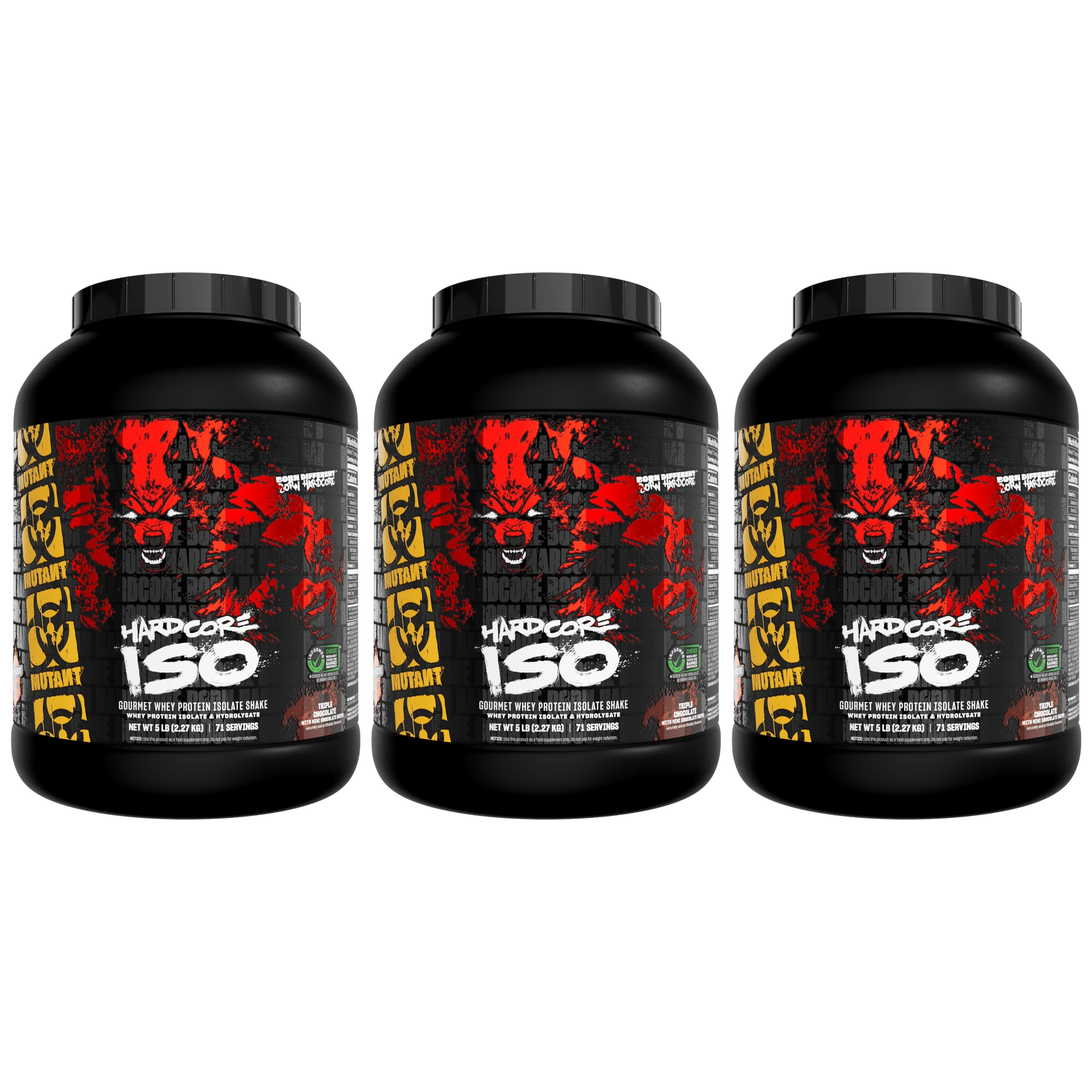 MUTANT - Hardcore Iso - 3x 2270g