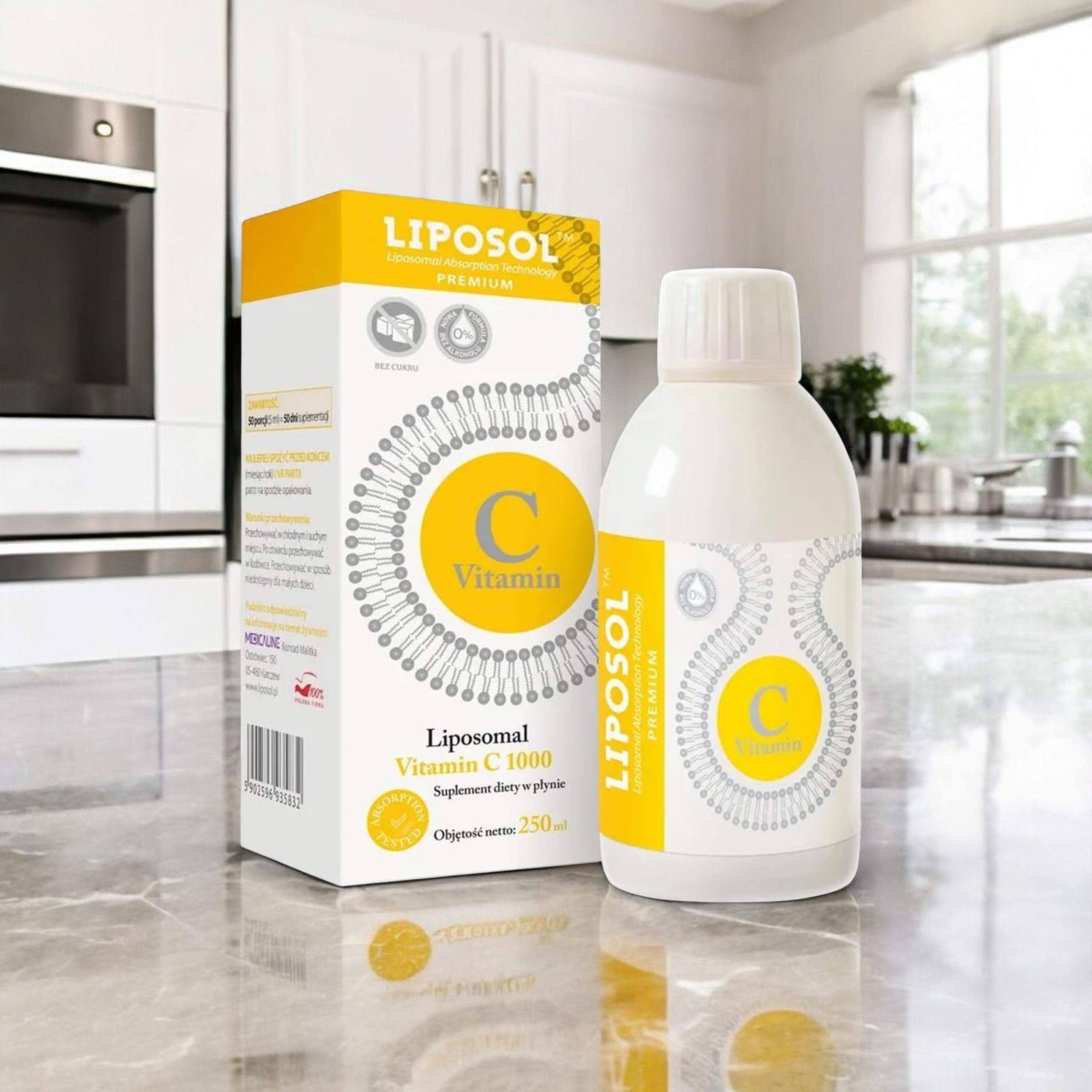 ALINESS - Liposol - Liposomal Vitamin C 1000 - 3x 250ml