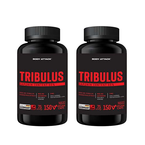 BODY ATTACK Tribulus - 2x 150vcaps.