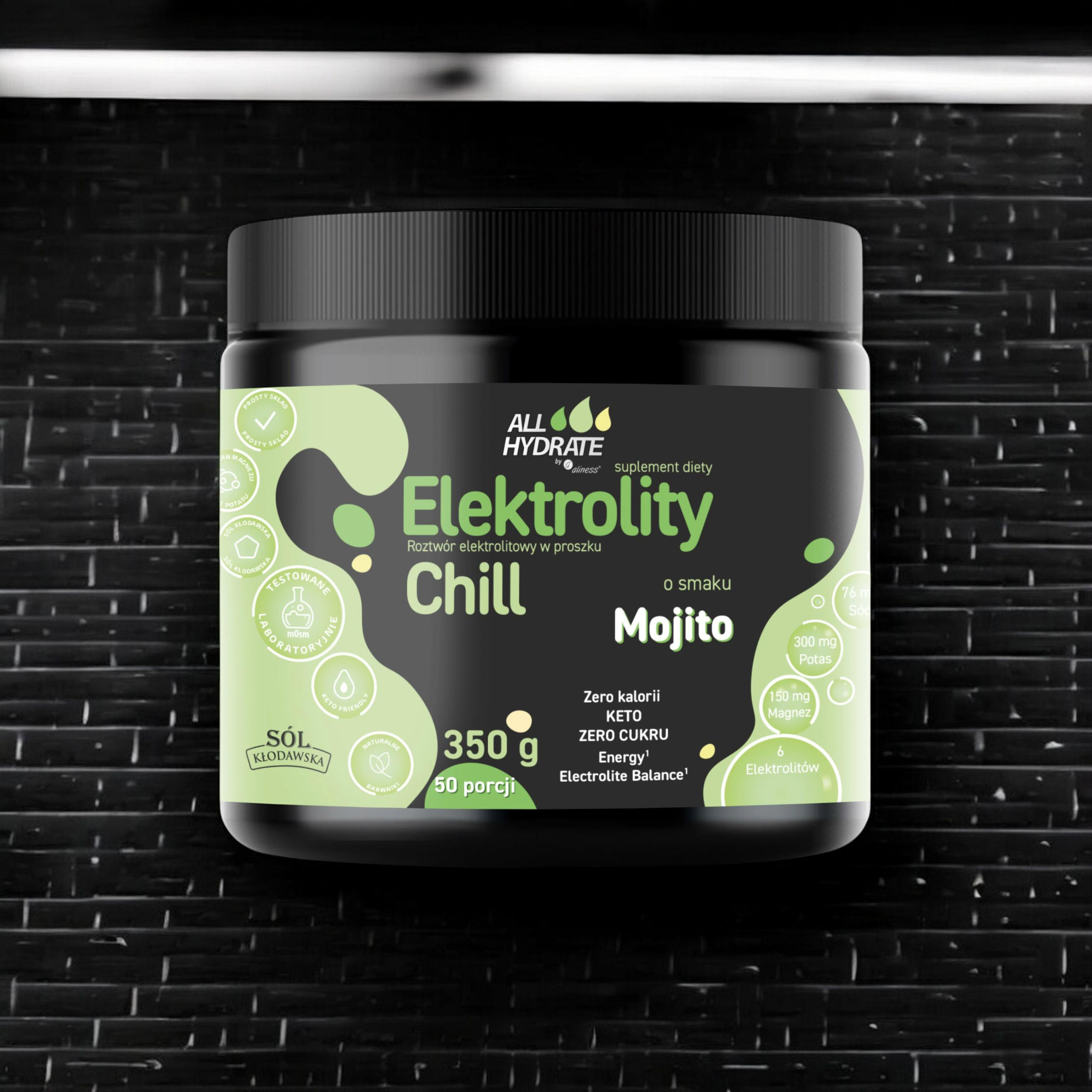 ALINESS - All Hydrate Elektolity Chill - 350g - Mojito