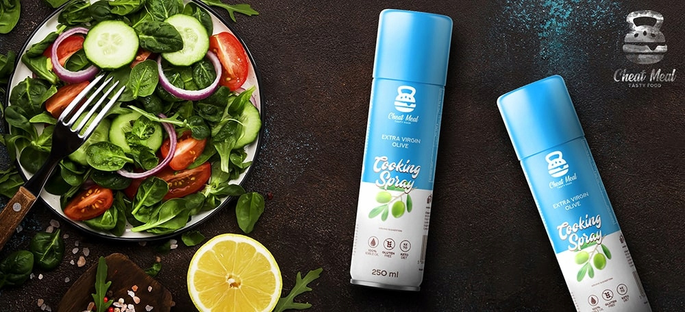 Makaron Konjac Tagliatelle 400g + OLIWA Z OLIWEK W SPRAYU Cheat ZESTAW