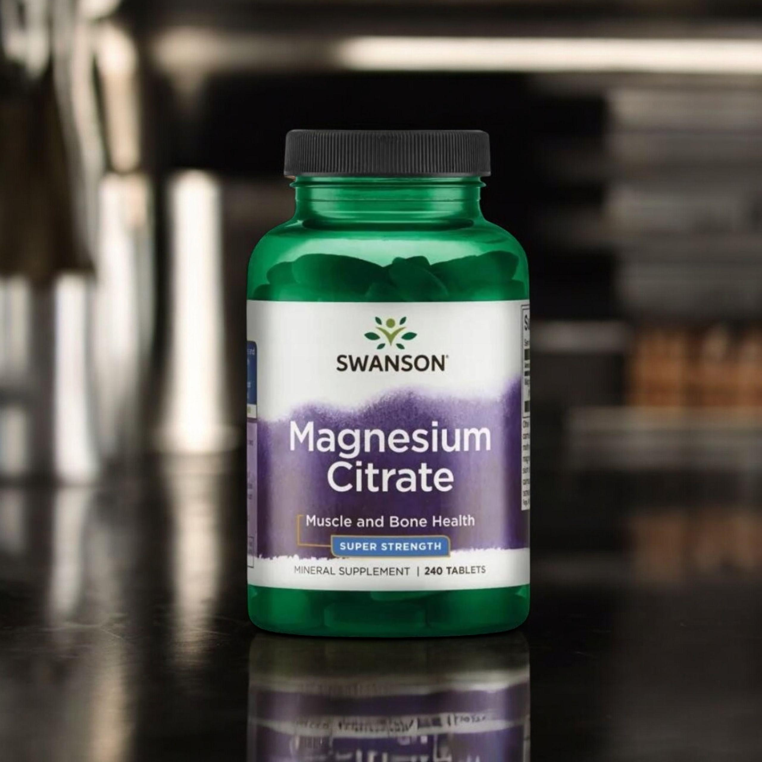 SWANSON - Cytrynian Magnezu - 2x 240tabs.