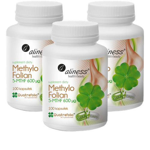ALINESS - Methylo Folian 5-MTHF 600µg - 3x 100caps.
