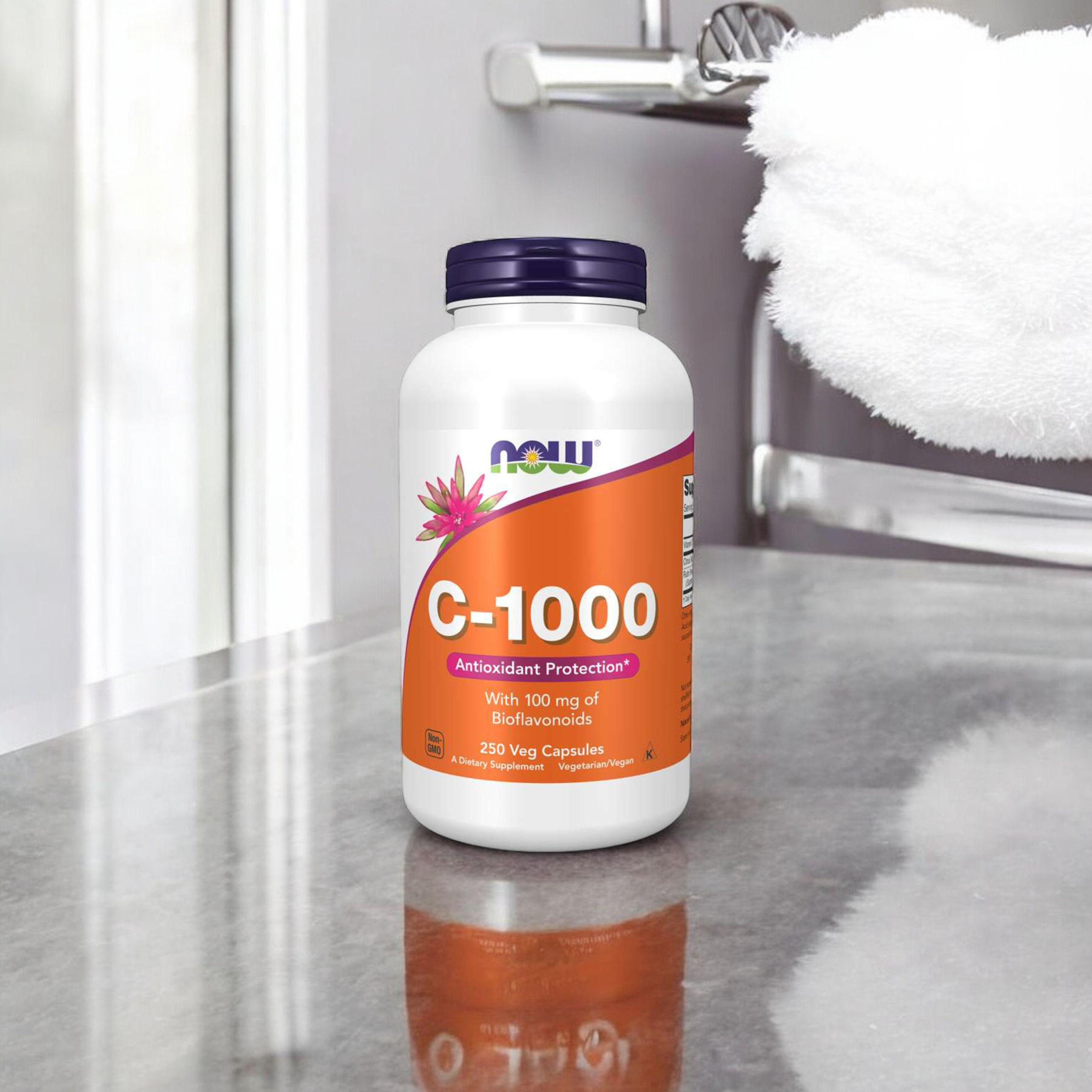 NOW Vitamin C-1000 Boiflavonoids - 2x 250vegcaps
