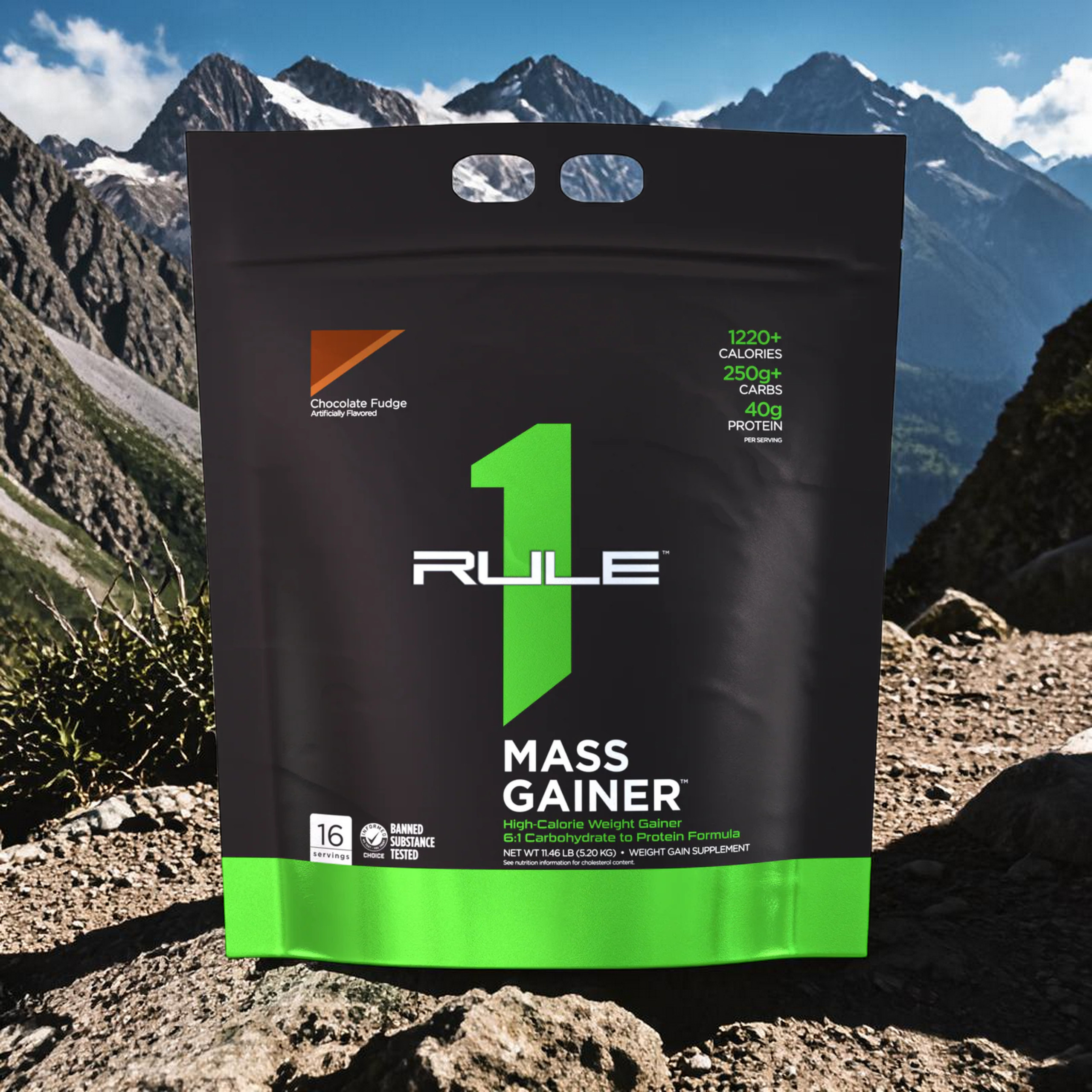 RULE 1 - R1 Mass Gainer - 2x 5200g 