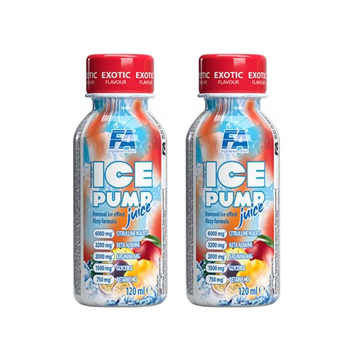 FITNESS AUTHORITY Ice Pump Shot - 2x 120ml