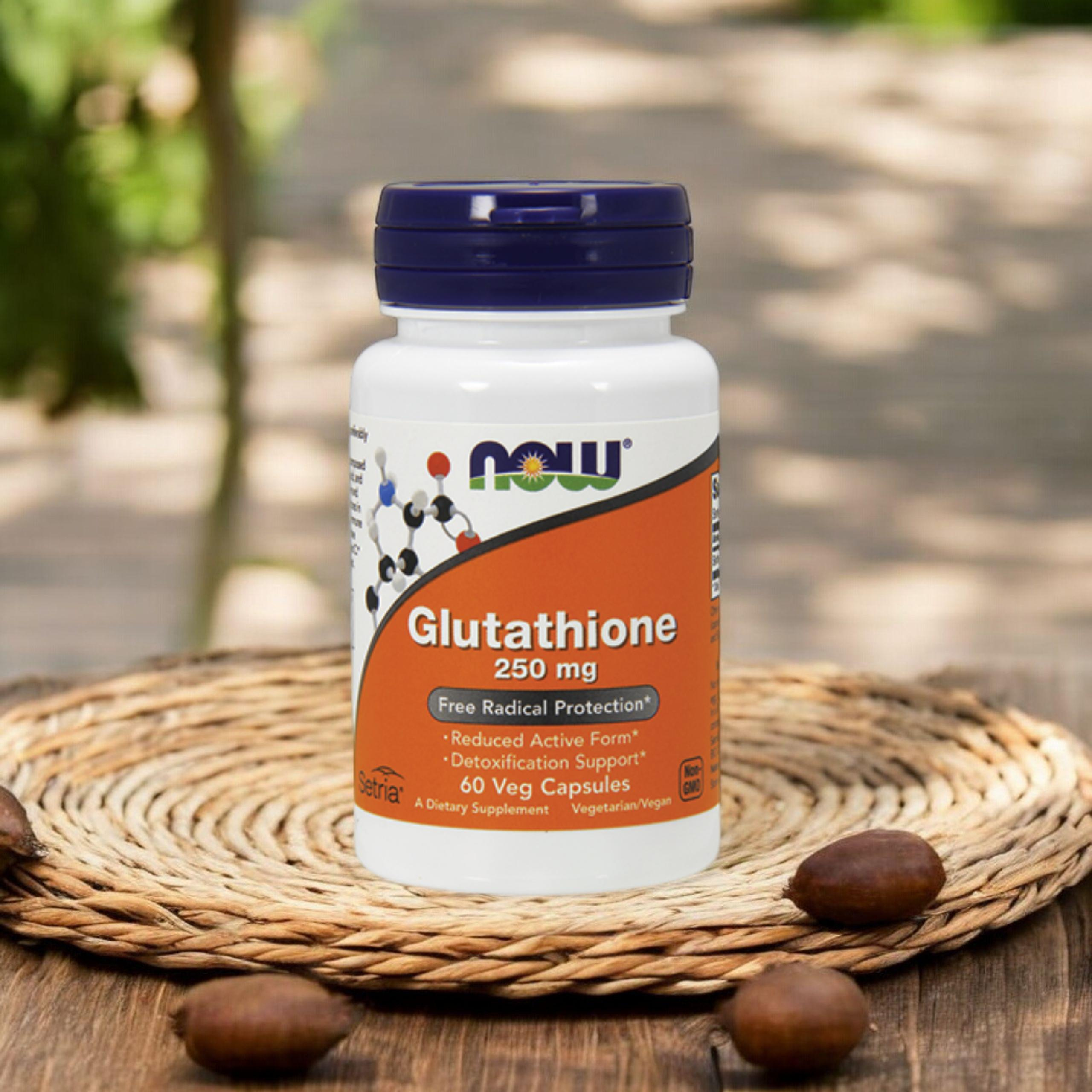 NOW Glutathione 250mg - 2x 60vcaps