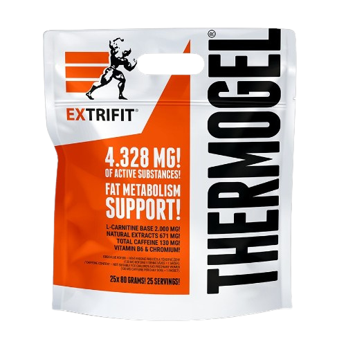 EXTRIFIT - THERMO GEL - 25x 2x 80g - Cherry