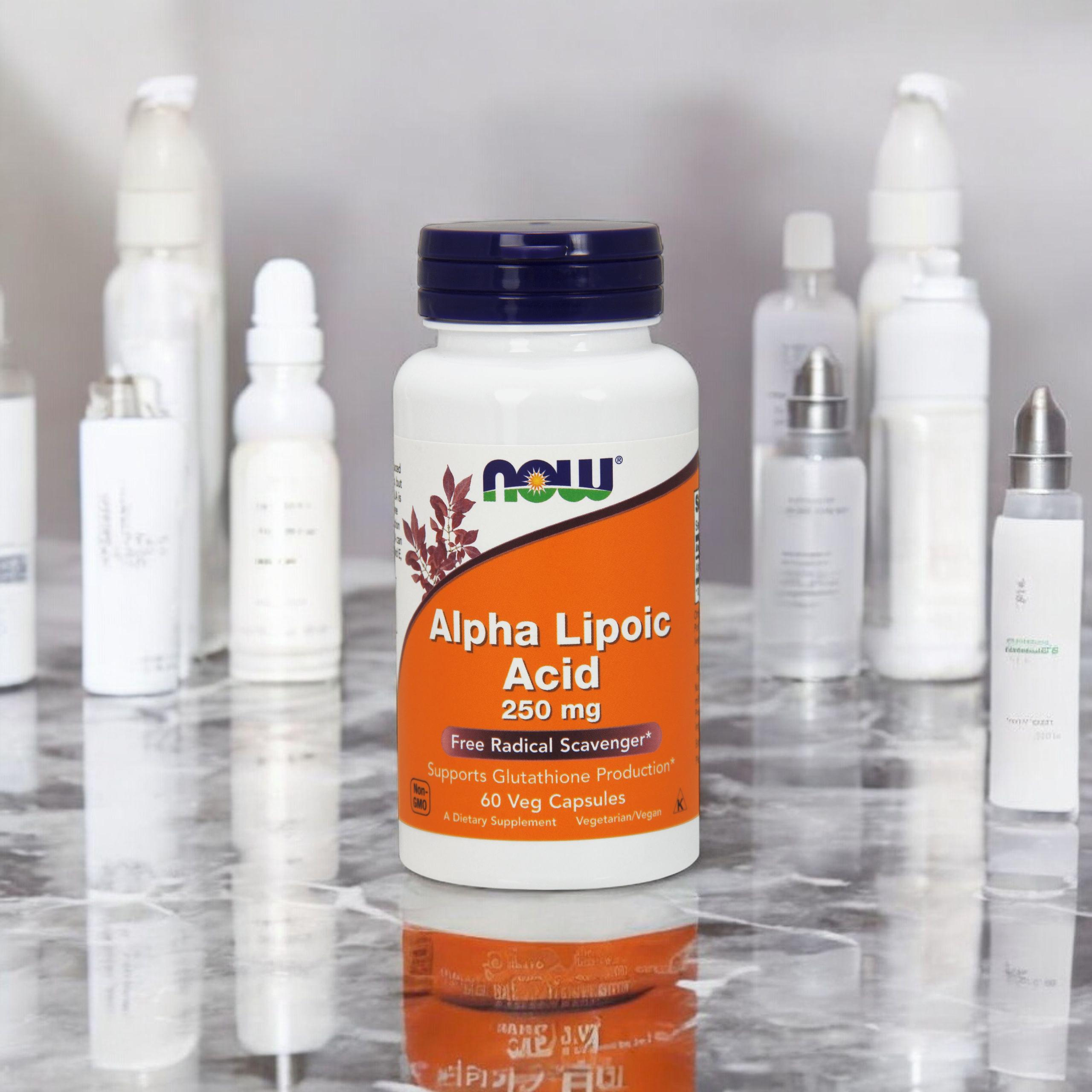 NOW Alpha Lipoic Acid 250mg - 2x 60vegcaps
