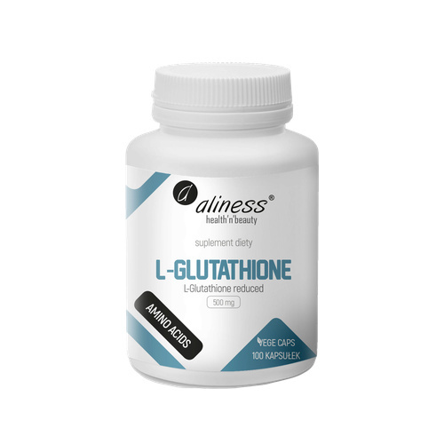 ALINESS L-Glutathione 500mg - 100vcaps. - Glutation
