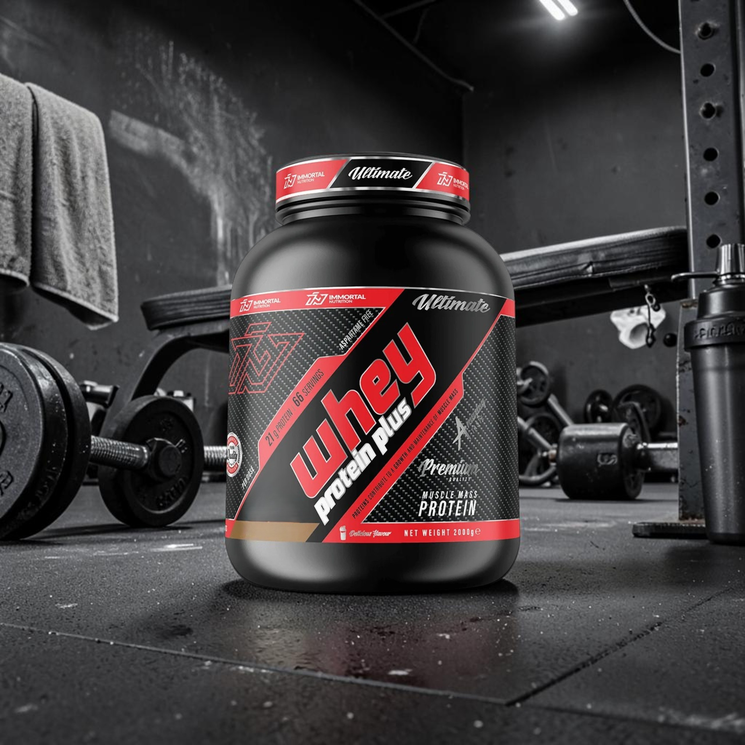 IMMORTAL NUTRITION - Whey Protein Plus - 2000g