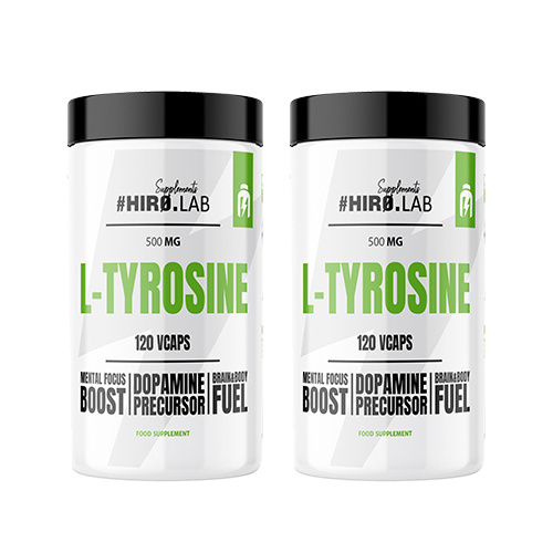 HIRO.LAB L-Tyrosine -2x 120vcaps - L-Tyrozyna