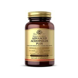 SOLGAR Advanced Acidophilus Plus - 60vcaps. - Jelitowa flora bakteryjna