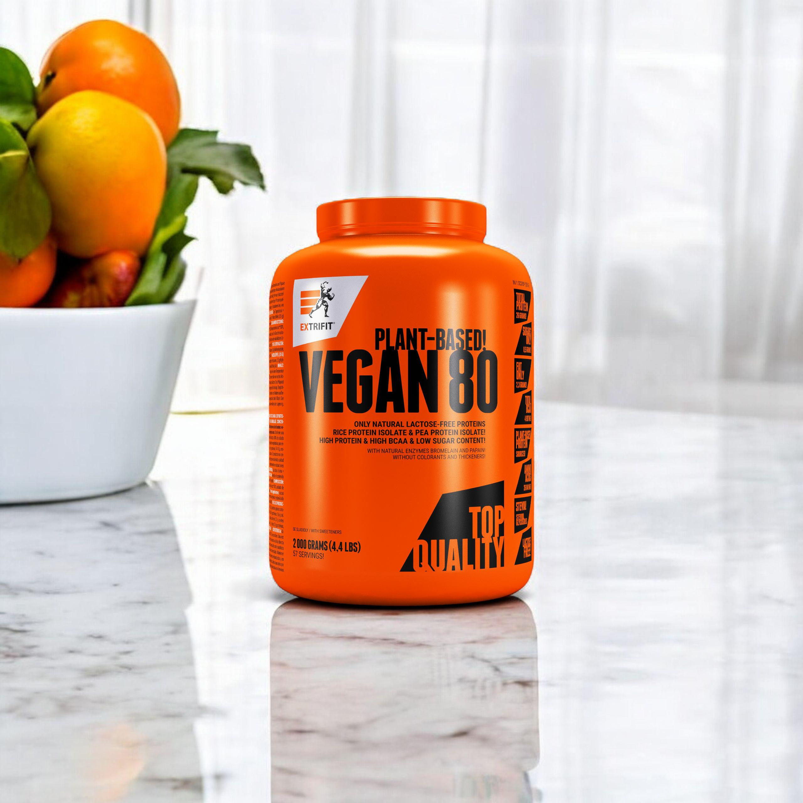 EXTRIFIT Vegan 80 - 3x 2000g
