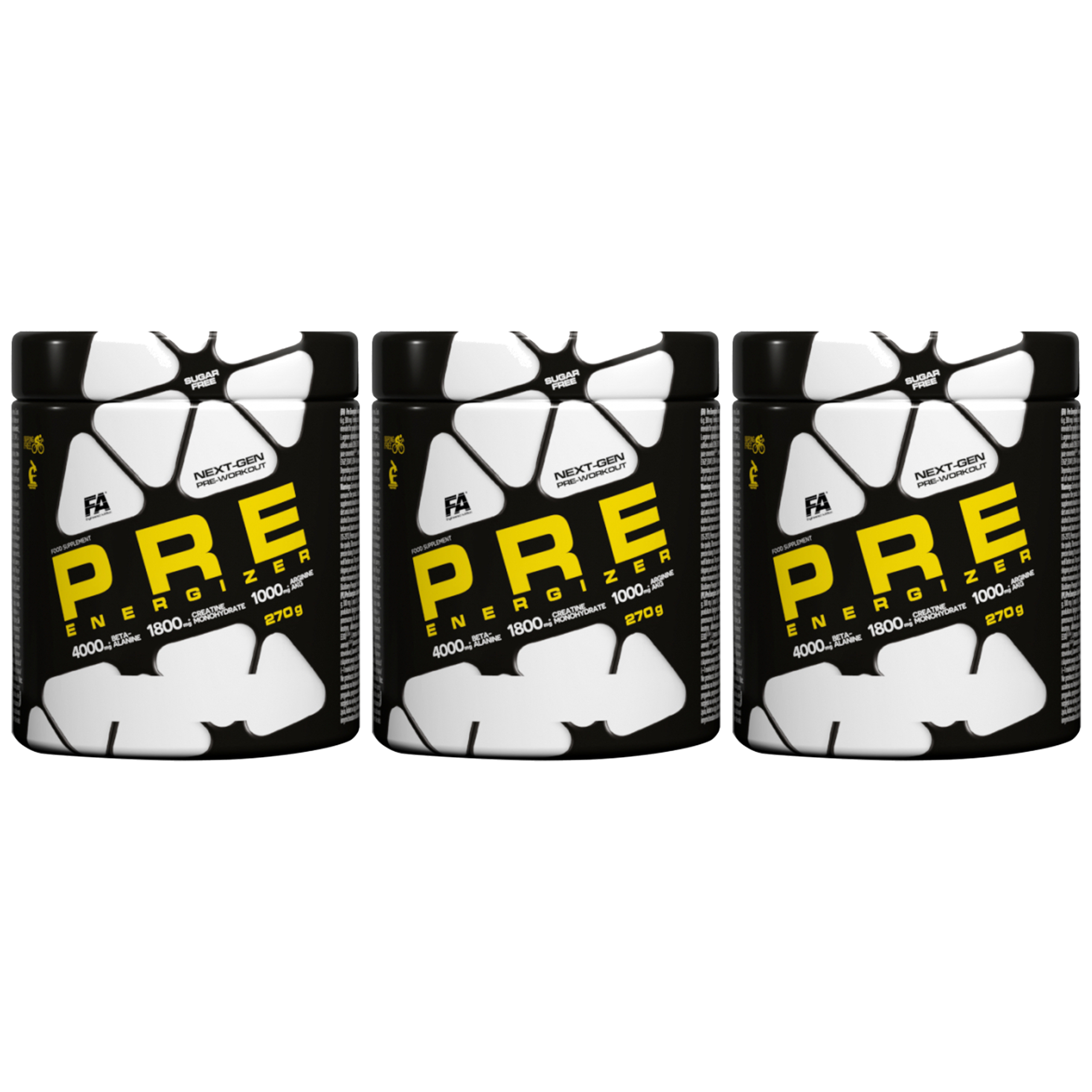 FITNESS AUTHORITY PRE Energizer- 3x 270g