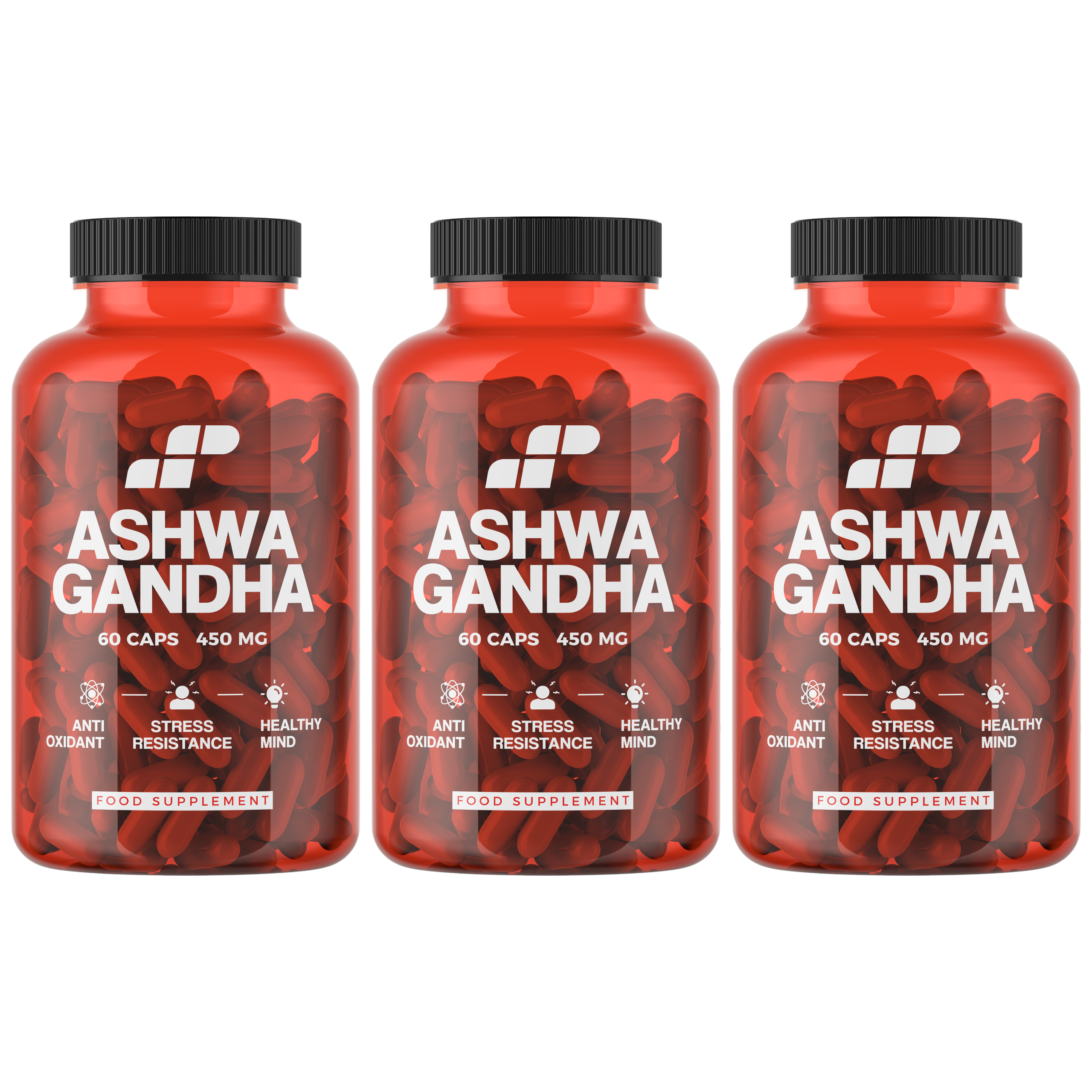 MP NUTRITION Ashwagandha 450mg 9% witanolidów - 3x 60 caps