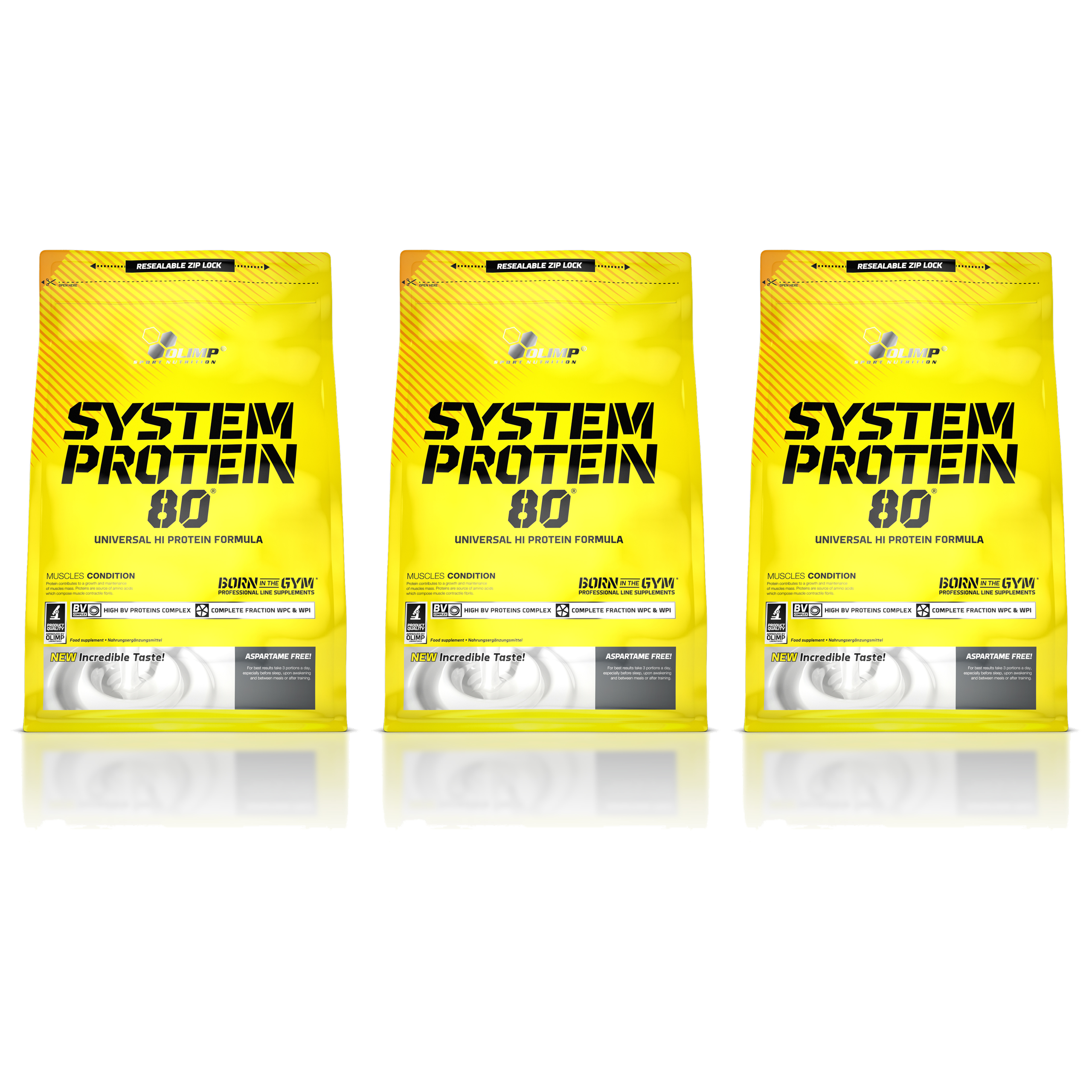 OLIMP System Protein 80 - 3x 700g