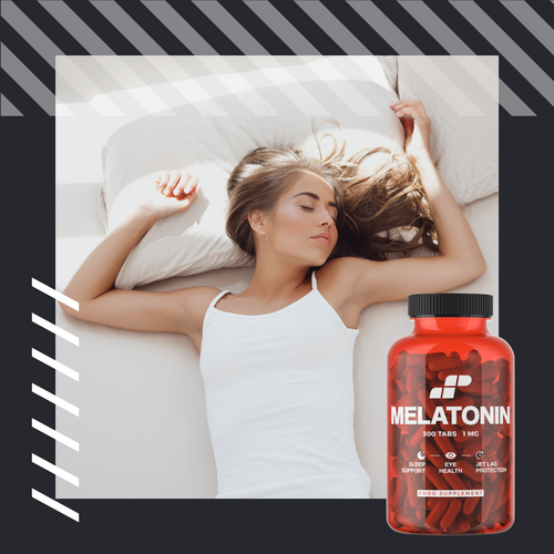 3x MP NUTRITION Melatonin 1mg - 300tabs - Melatonina