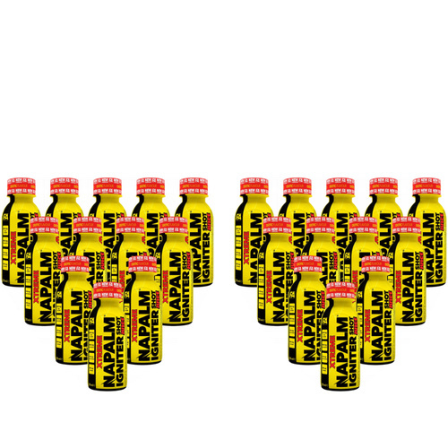FITNESS AUTHORITY Xtreme Napalm Igniter Juice Shot - 12x 2x 120ml