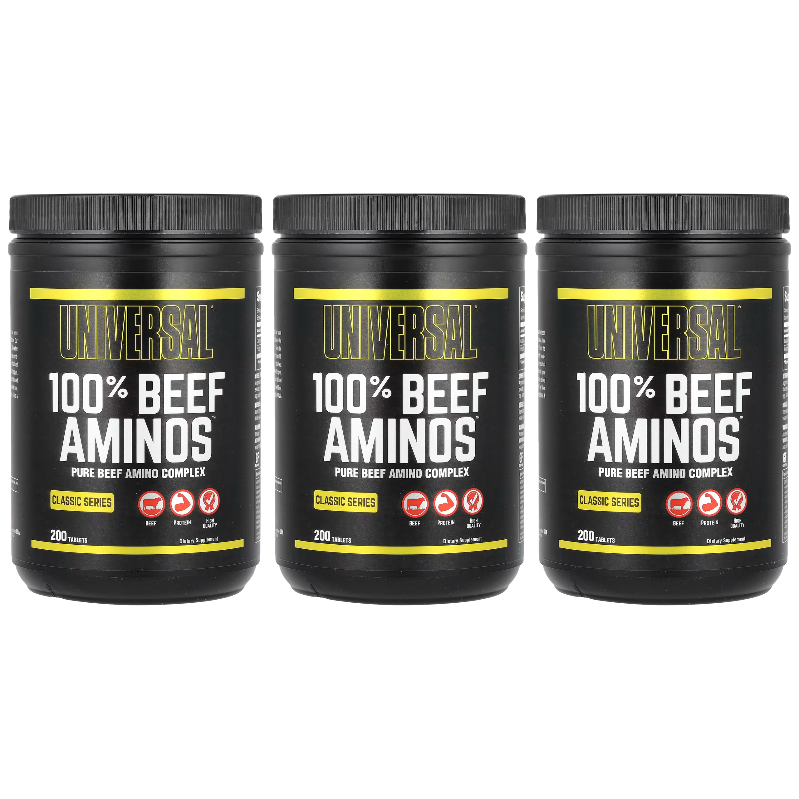 UNIVERSAL 100% Beef Amino - 3x 200tabs