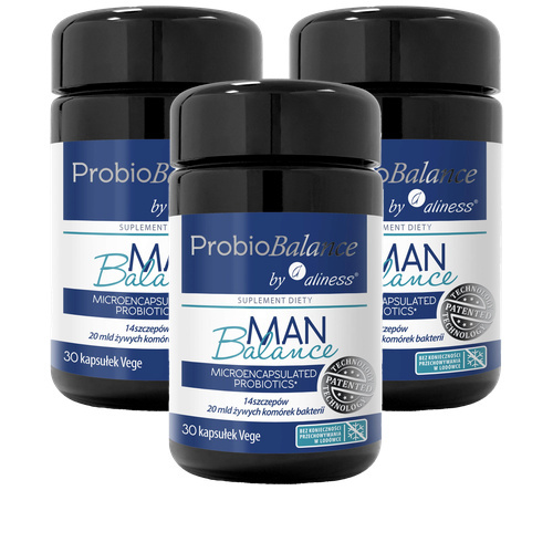 ALINESS - ProbioBALANCE Man Balance 20 mld. - 3x 30vcaps.